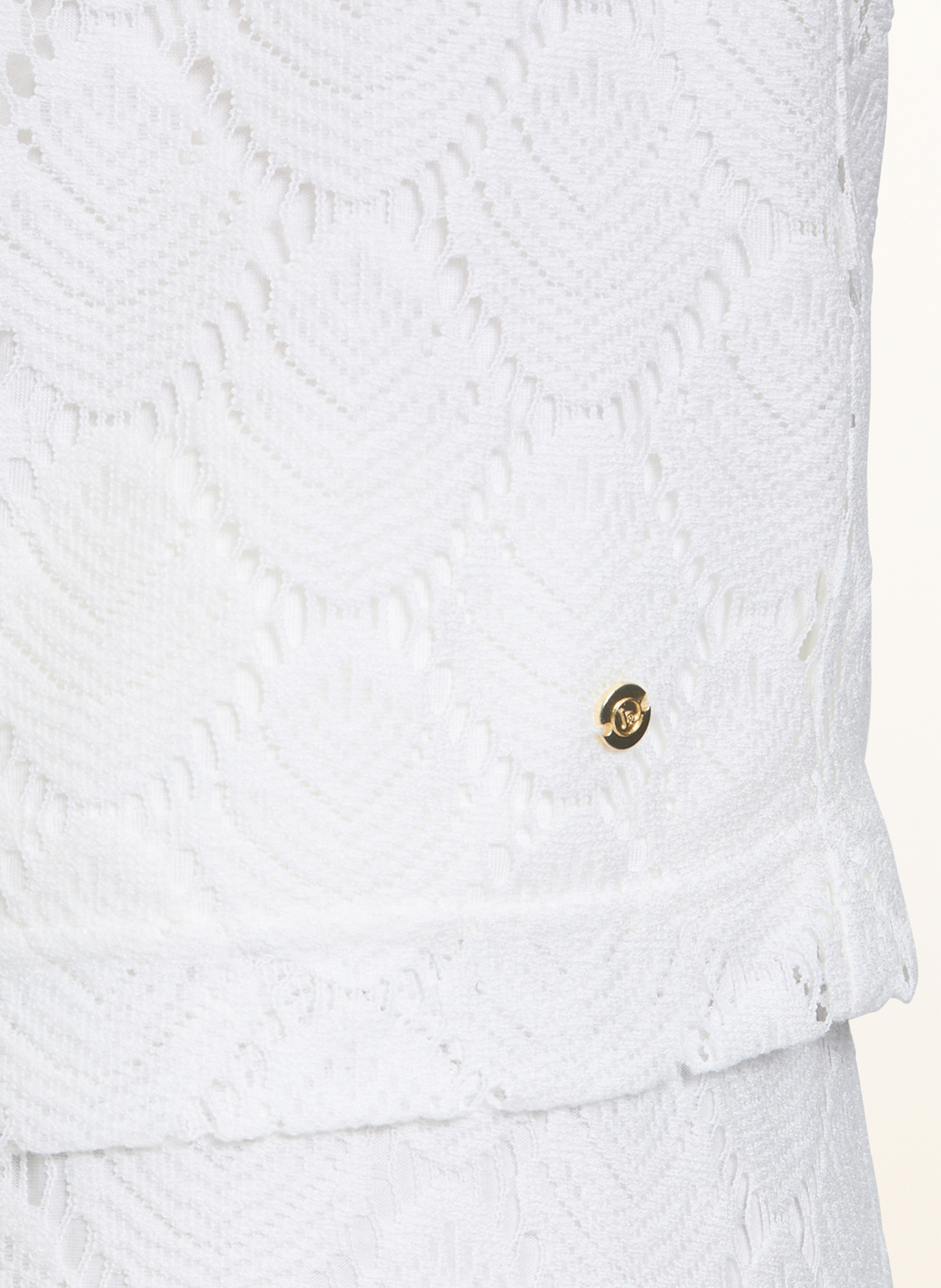 BETTY&CO Top aus Spitze: ECRU