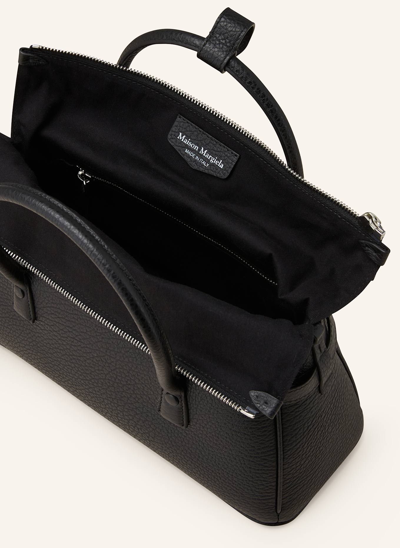 【関税＆送料込み】Maison Margiela 'East West' Black Leathe Maison Margiela 'east West' Black Leather Bag | eBay
