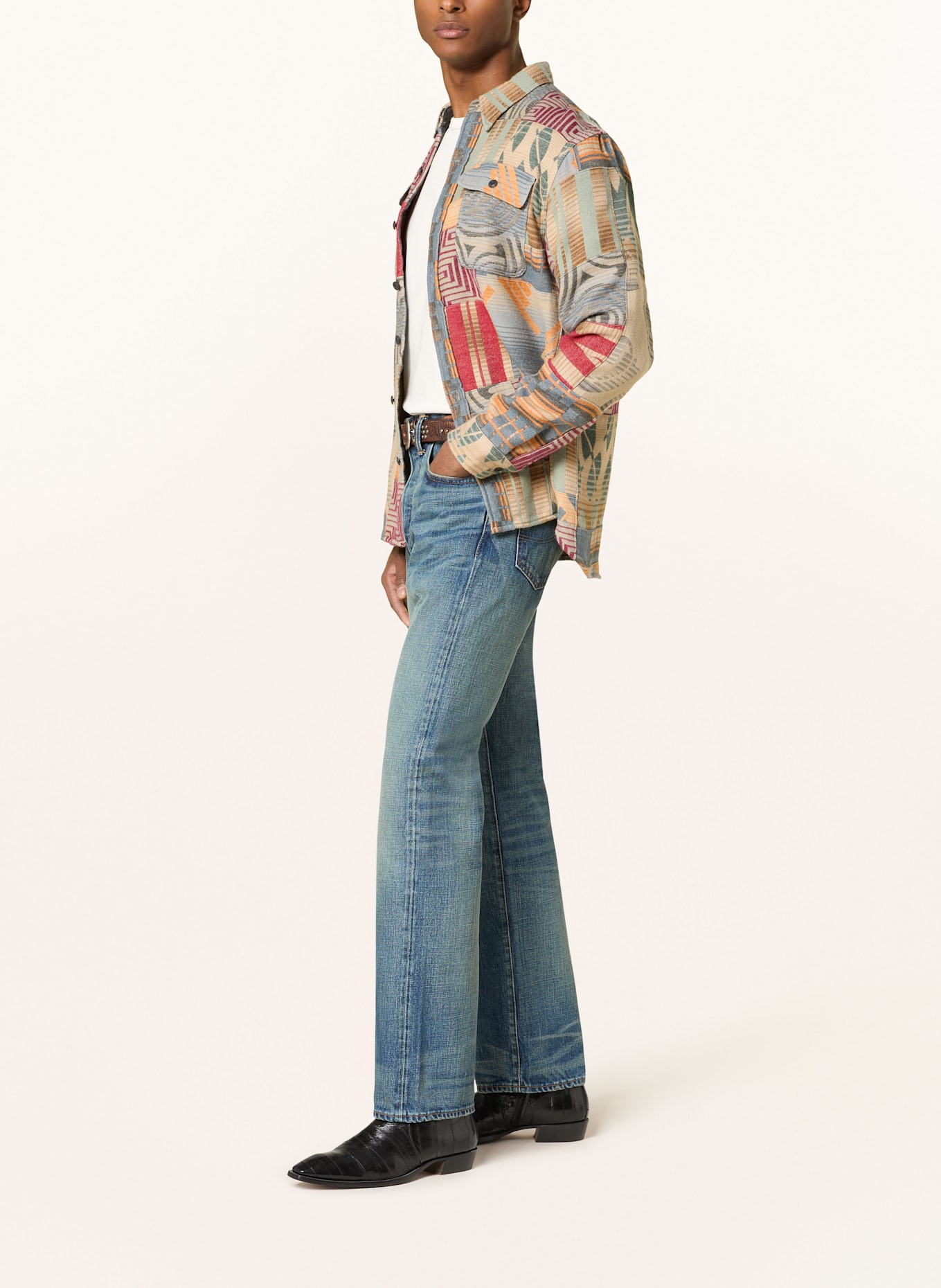 RRL la doublej pink pants: 010 HILLSVIEW WASH