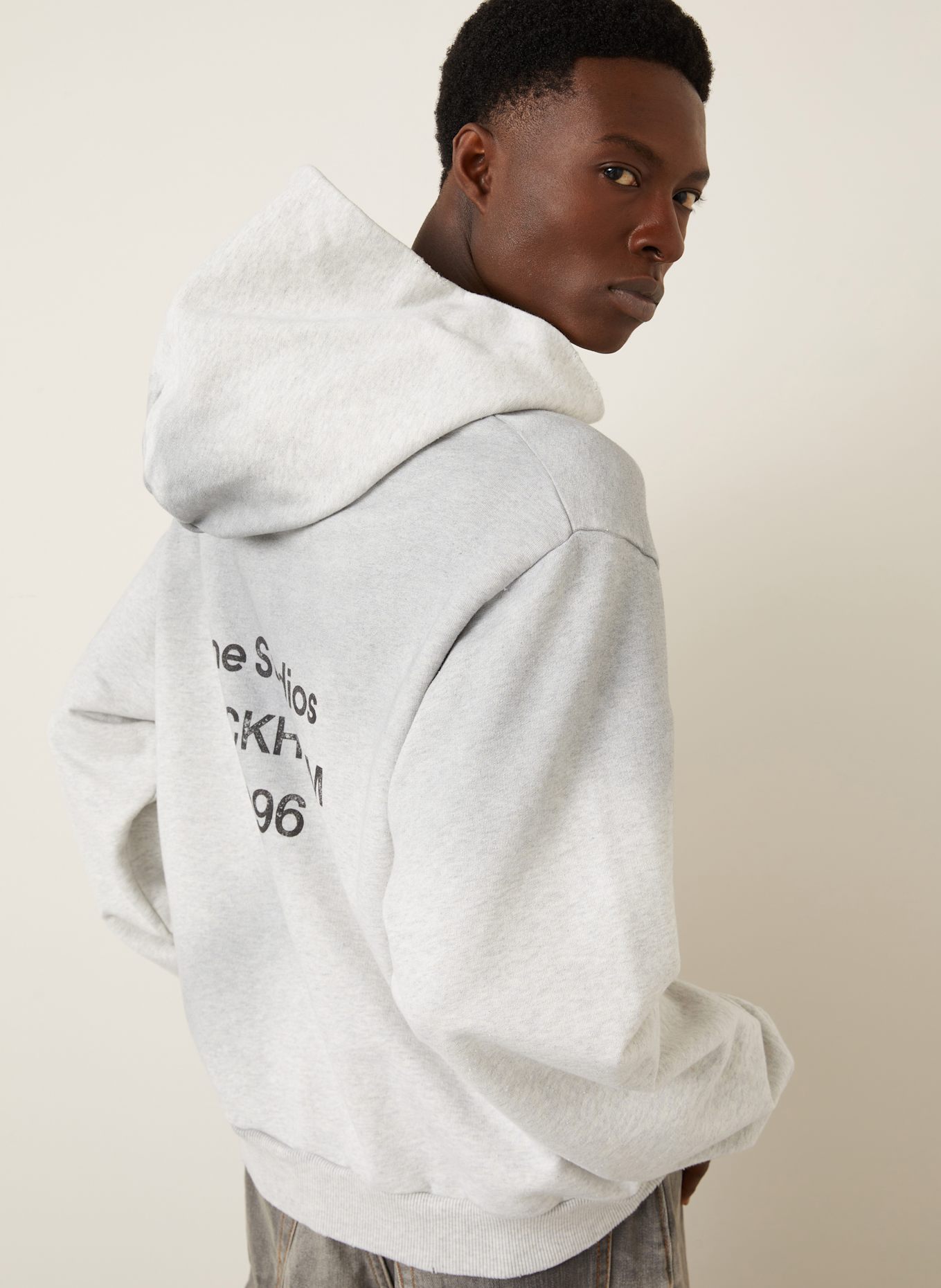 Acne Studios Hoodie: GRAU