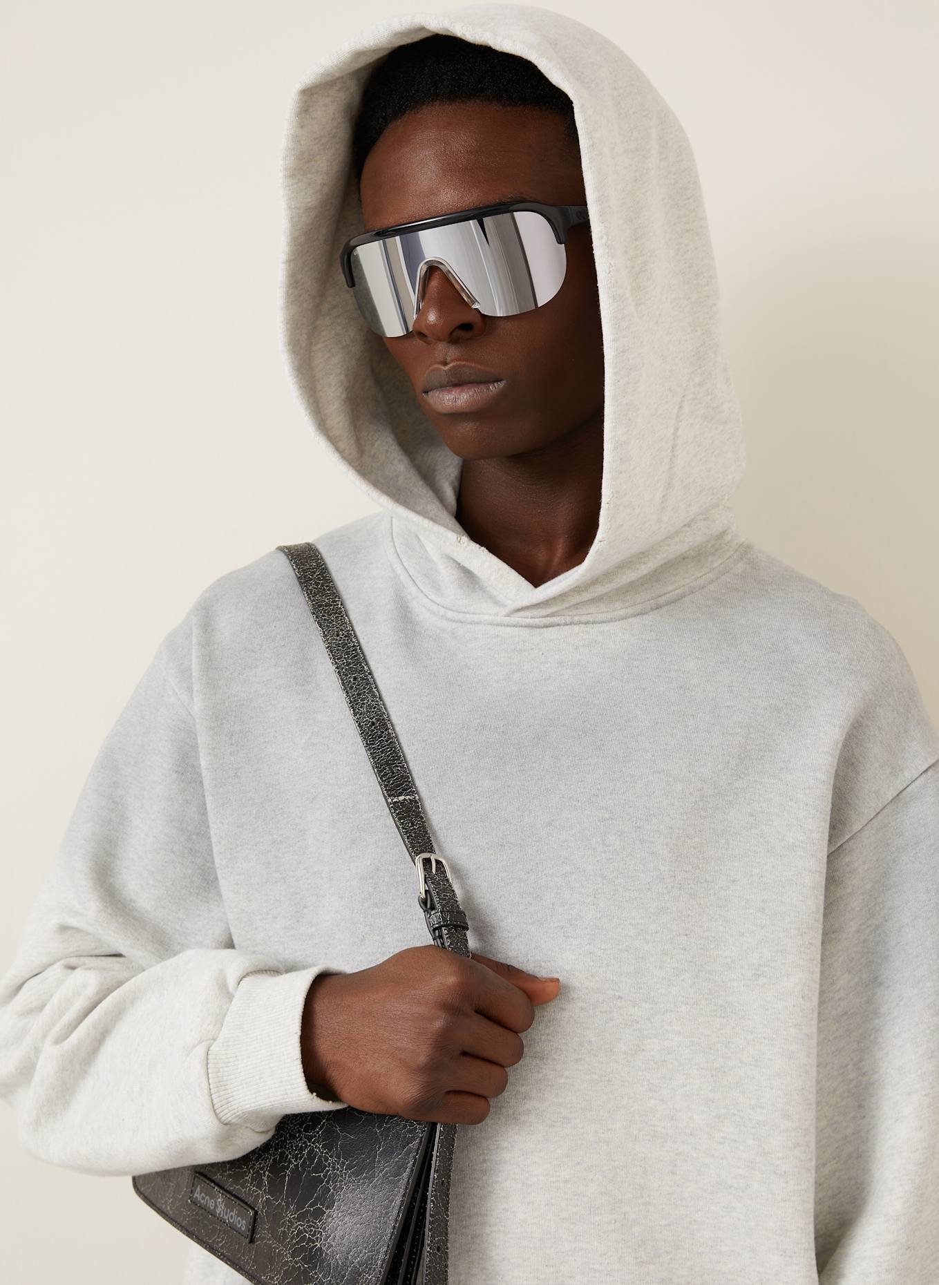 Acne Studios Hoodie: GRAU
