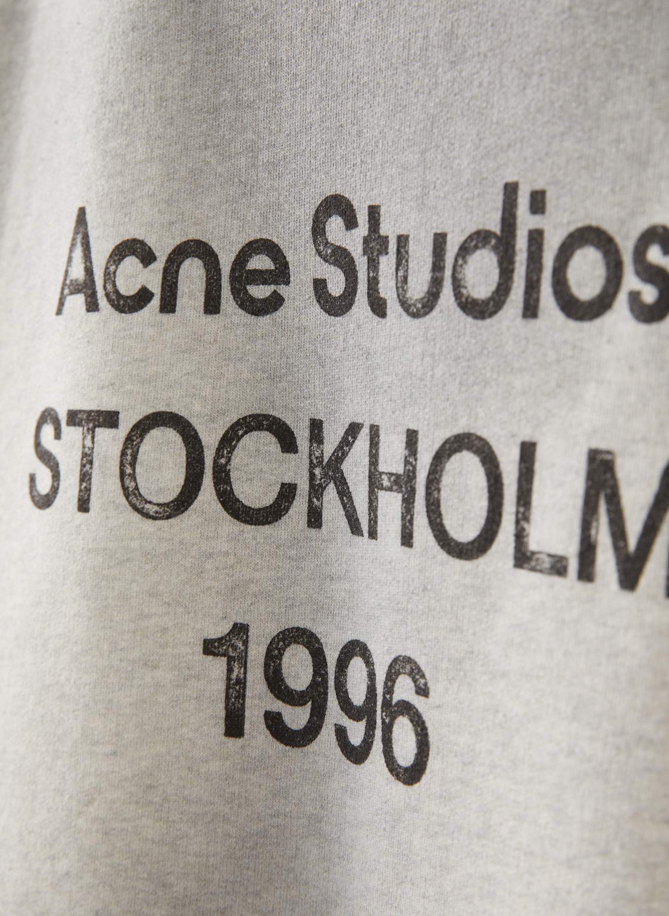 Acne Studios Hoodie: GRAU