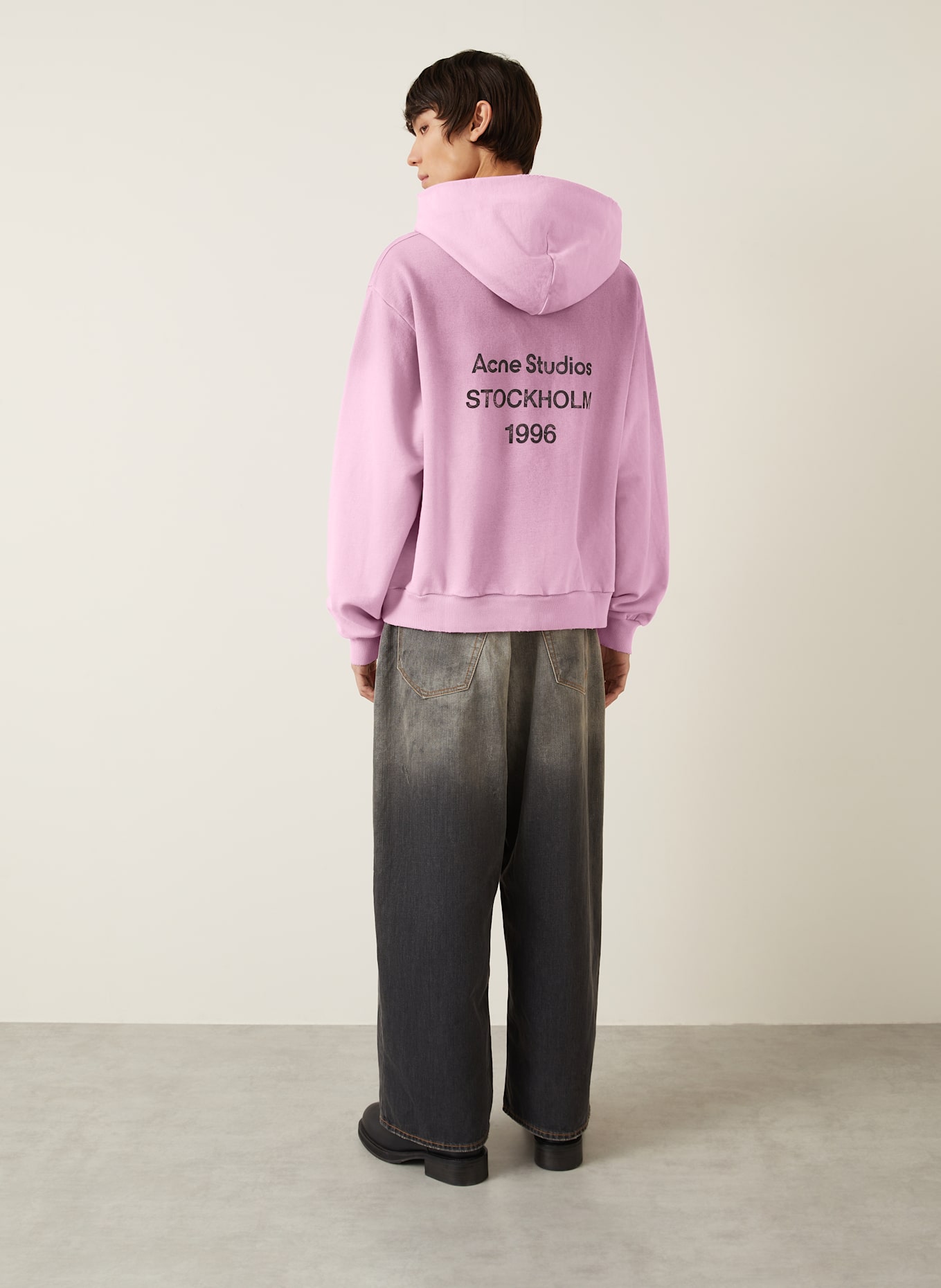 Acne Studios Bluza z kapturem: RÓŻOWY