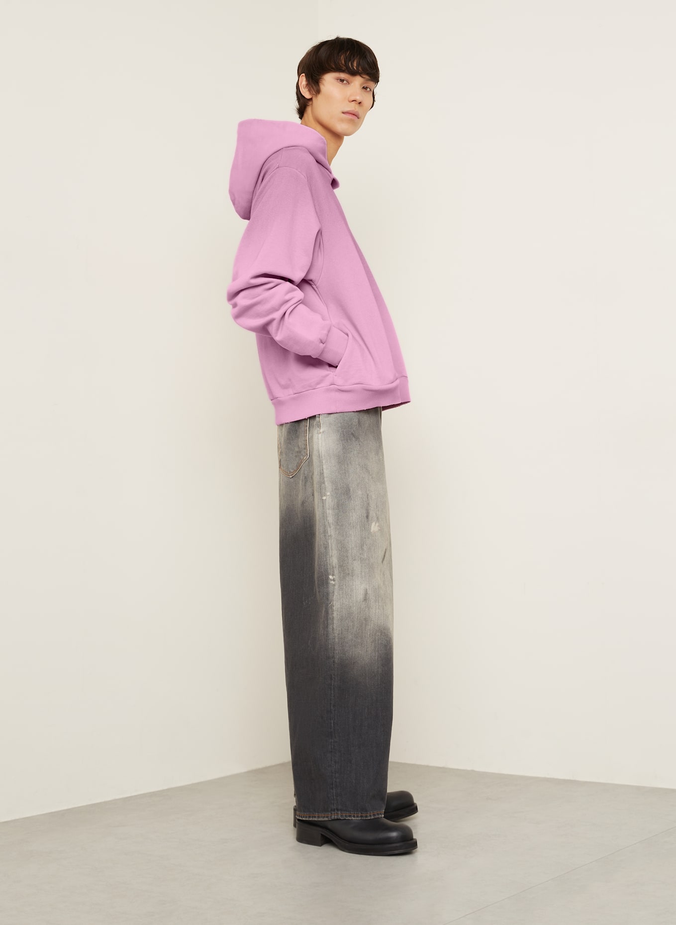 Acne Studios Bluza z kapturem: RÓŻOWY