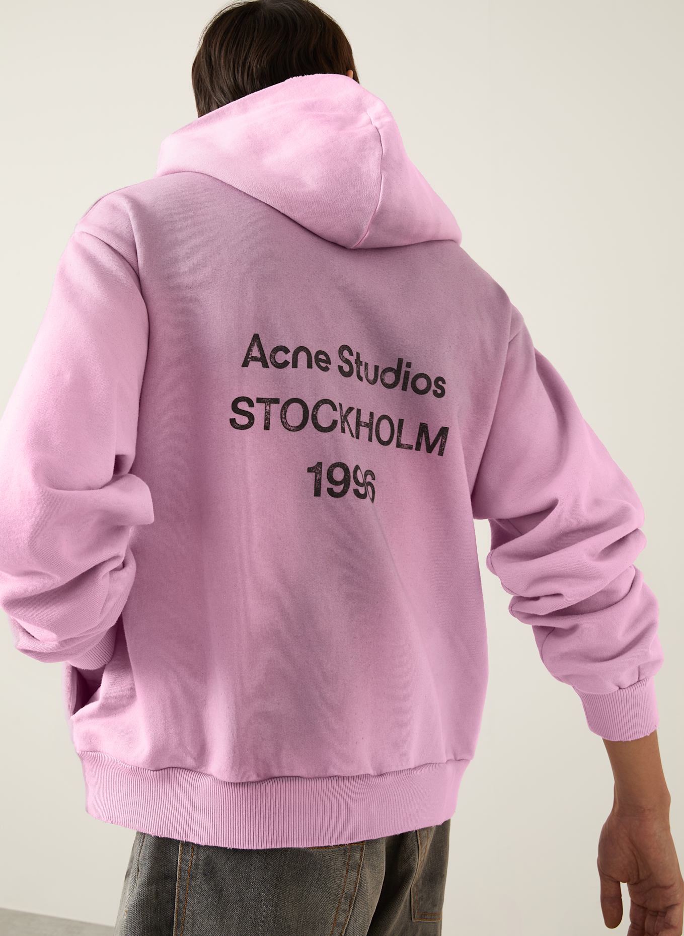 Acne Studios Bluza z kapturem: RÓŻOWY