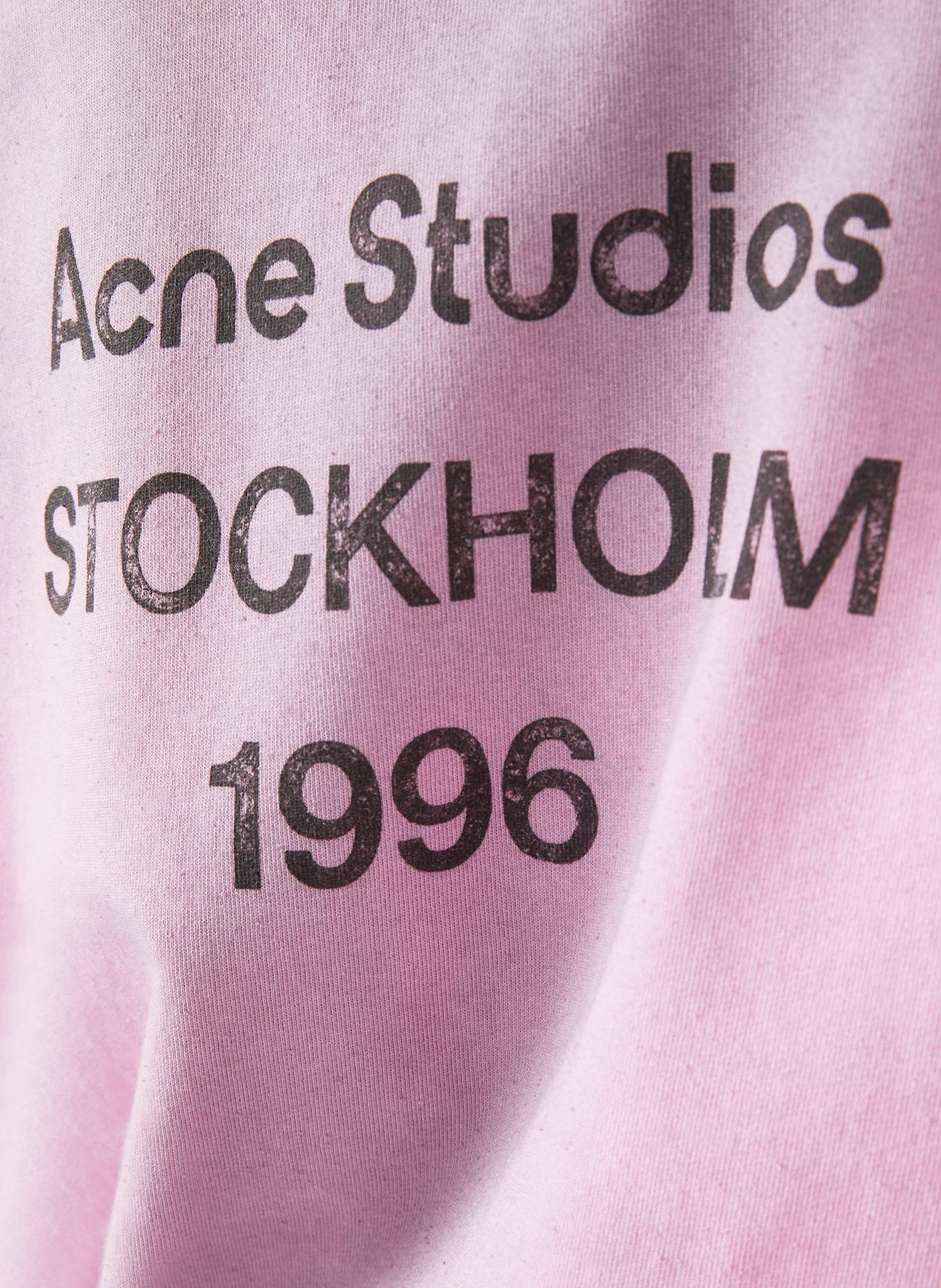 Acne Studios Bluza z kapturem: RÓŻOWY