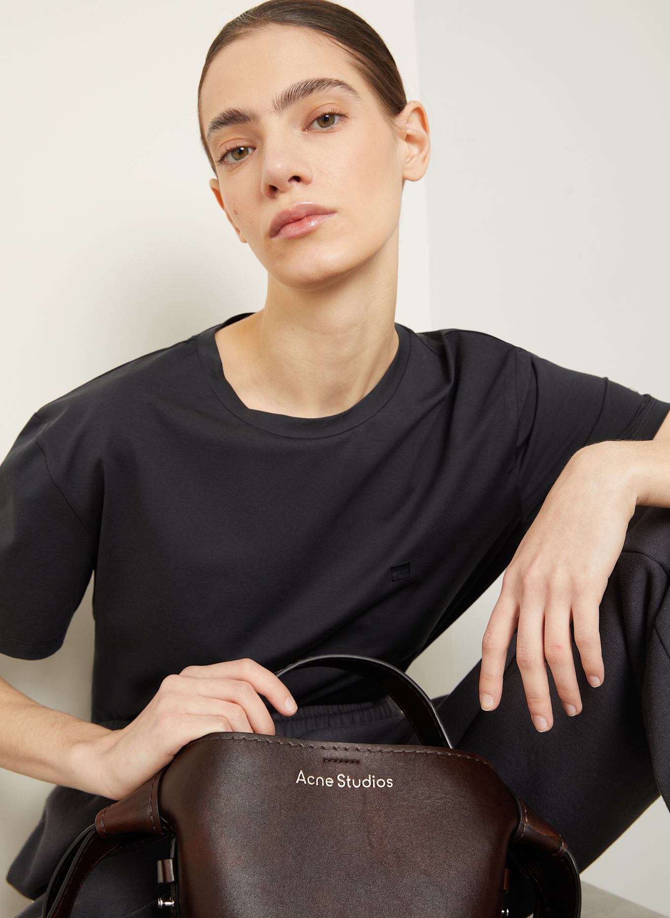 Acne Studios T-Shirt: SCHWARZ