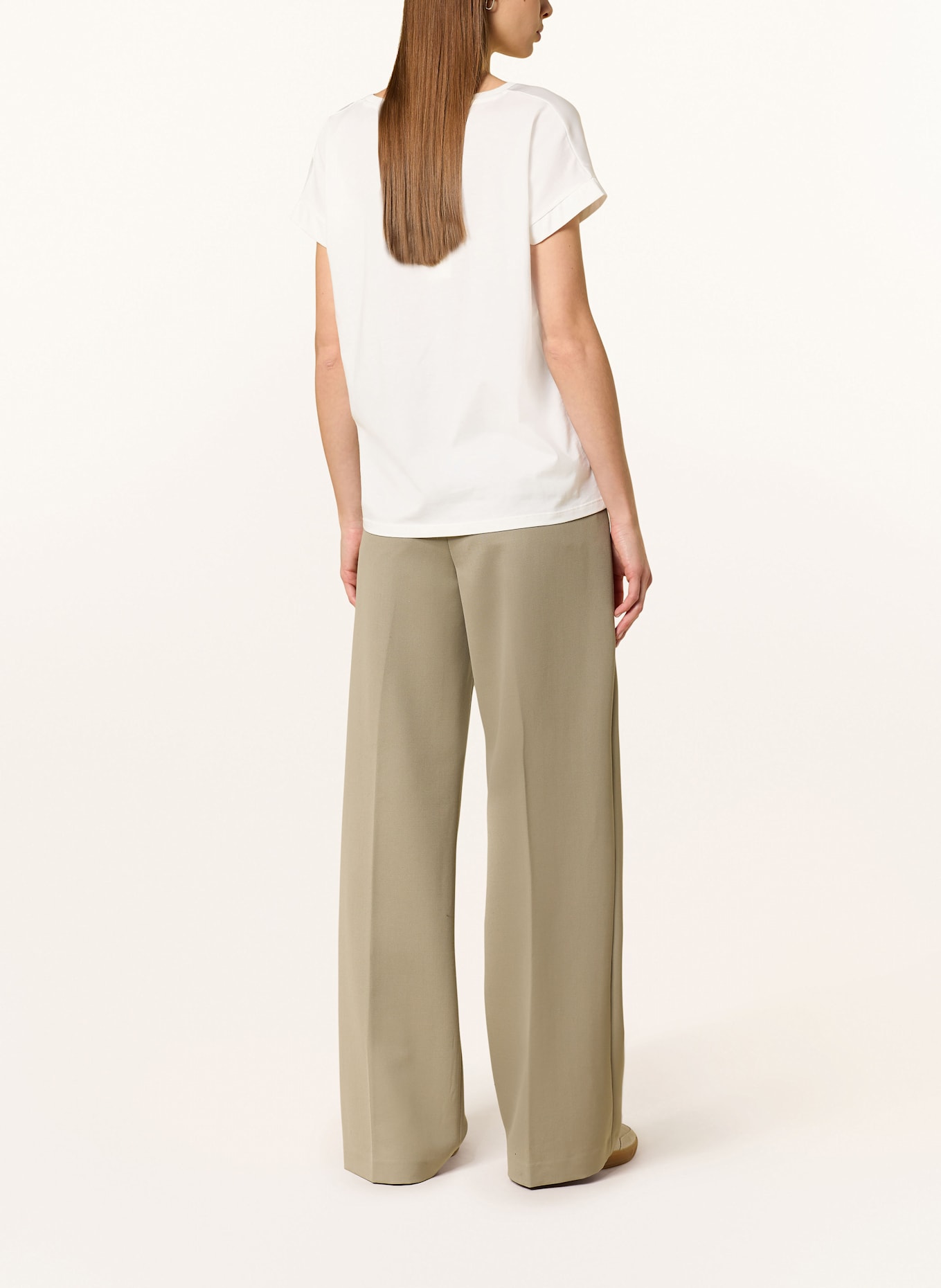 CINQUE Blusenshirt CISUNNO: WEISS/ ROSA/ GELB