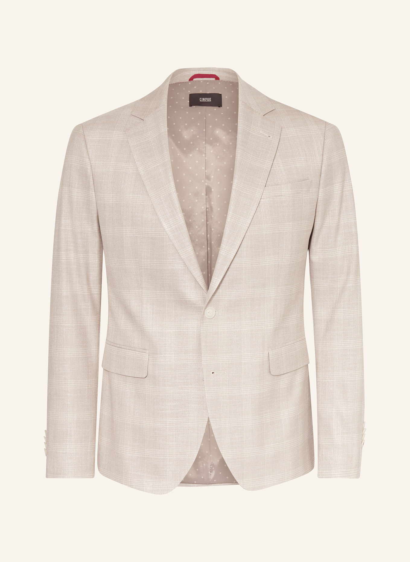 CINQUE Anzugsakko CIDATA Regular Fit: 22 hellbraun