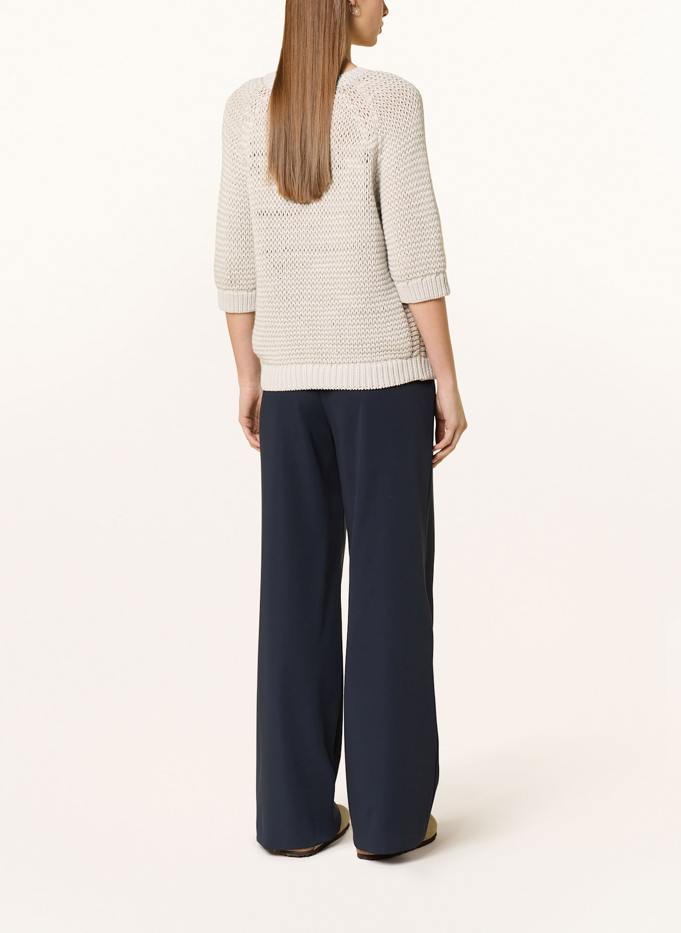 CINQUE Pullover CIANJE mit 3/4-Arm: CREME