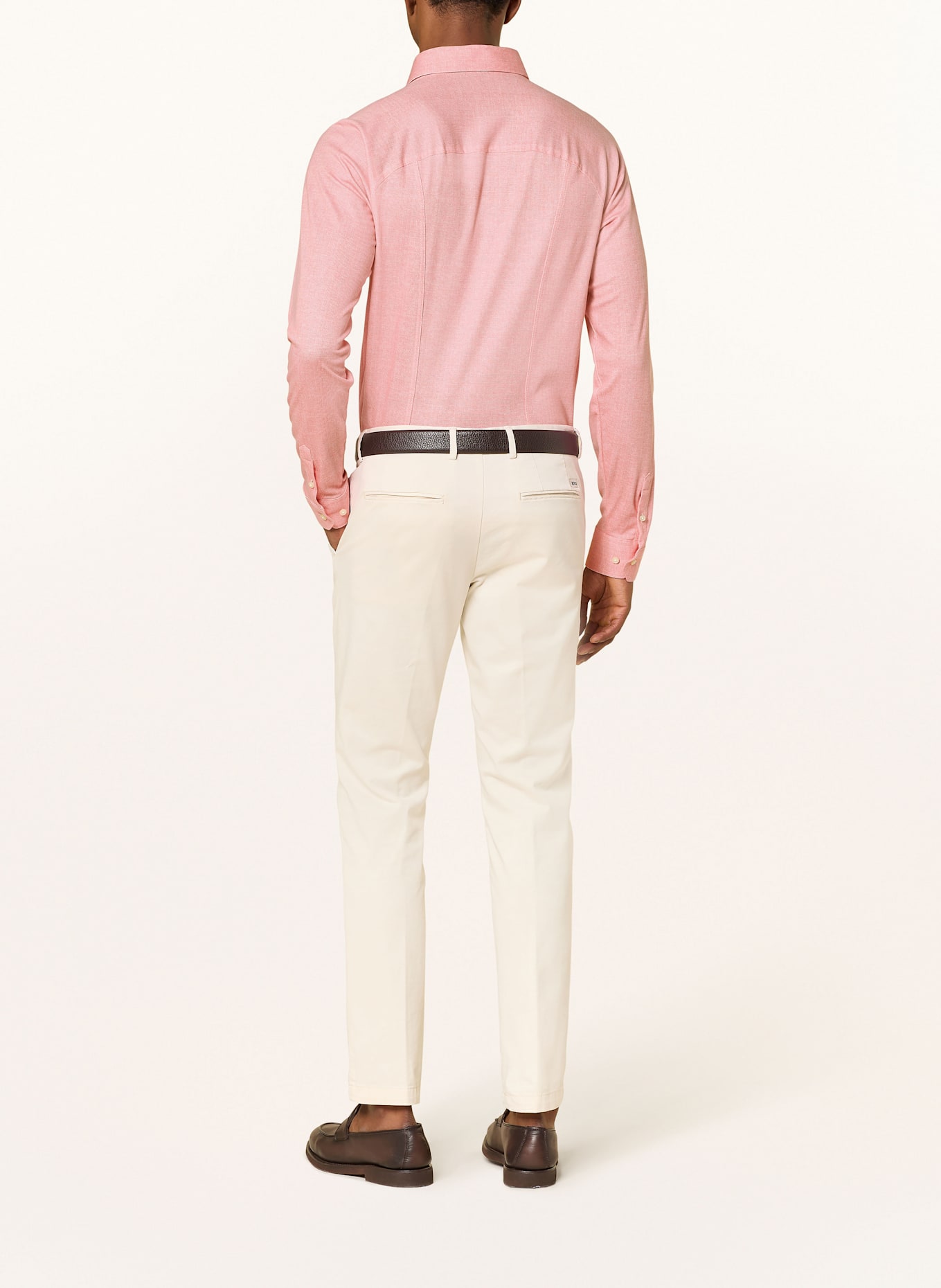 DESOTO Jersey shirt slim fit: SALMON