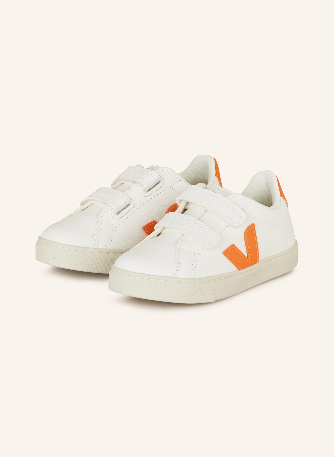 VEJA Sneaker ESPLAR: WEISS / ORANGE