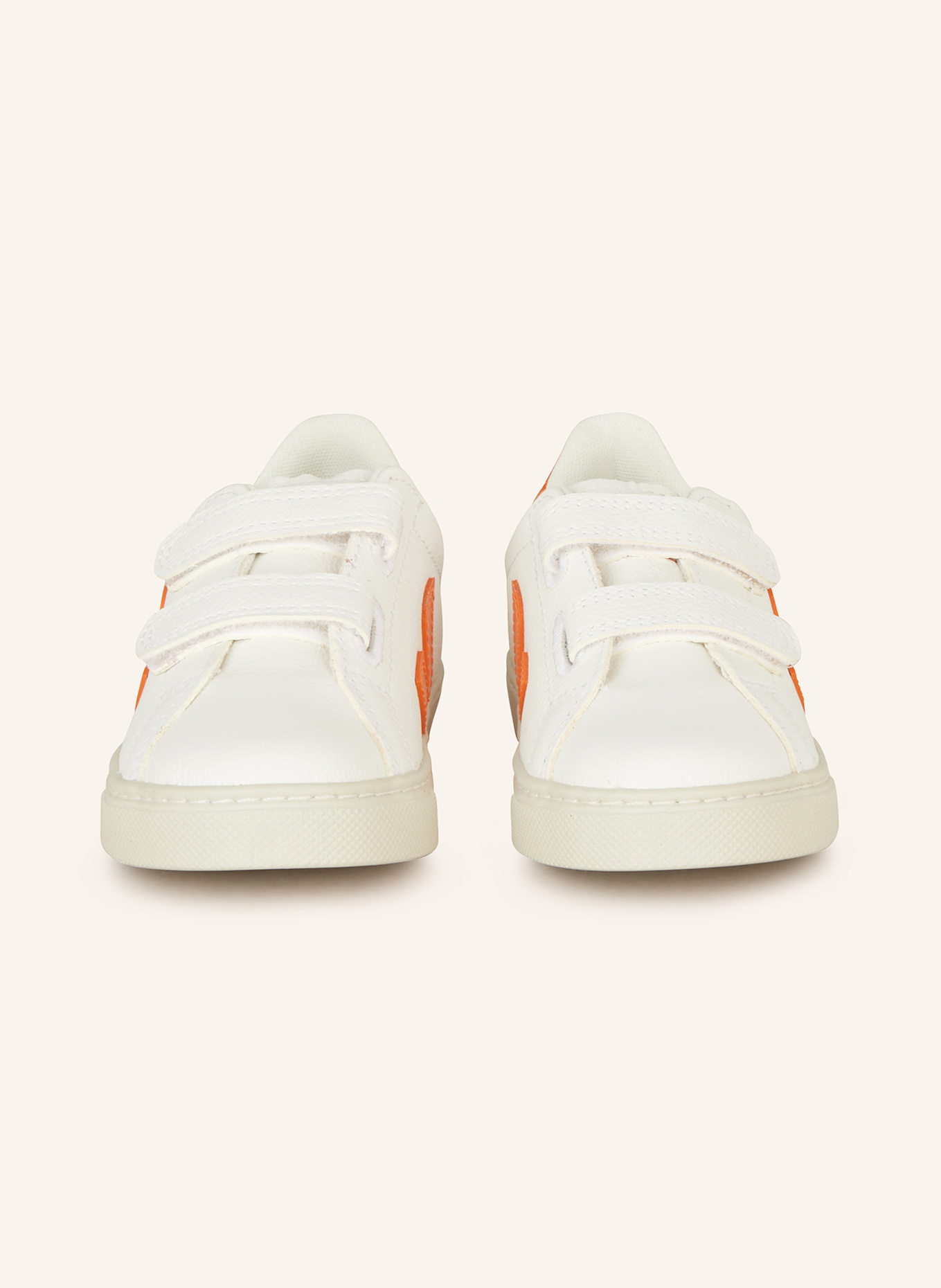 VEJA Sneaker ESPLAR: WEISS / ORANGE