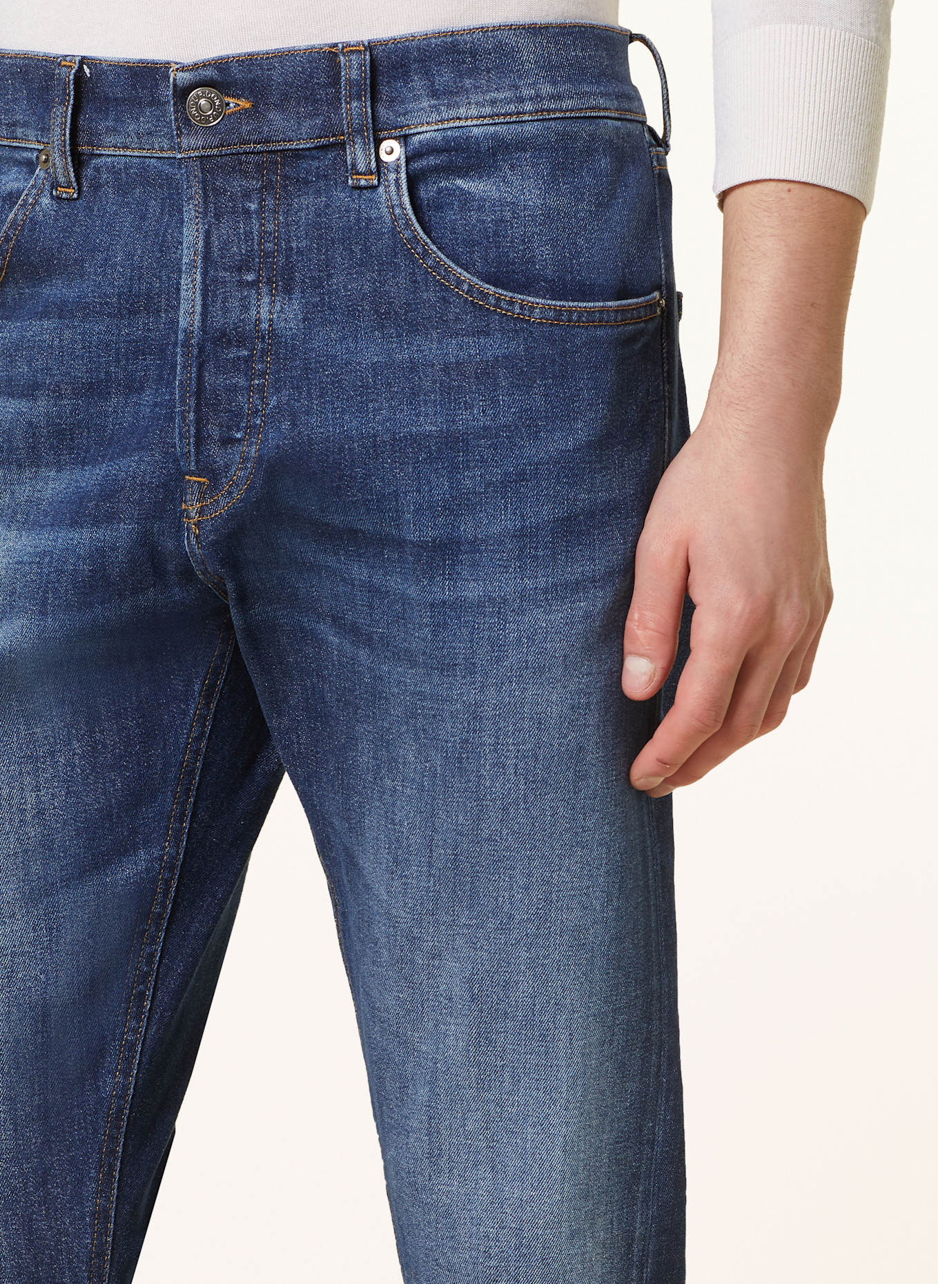 Dondup Jeans ICON Slim Fit: 800 MID BLUE