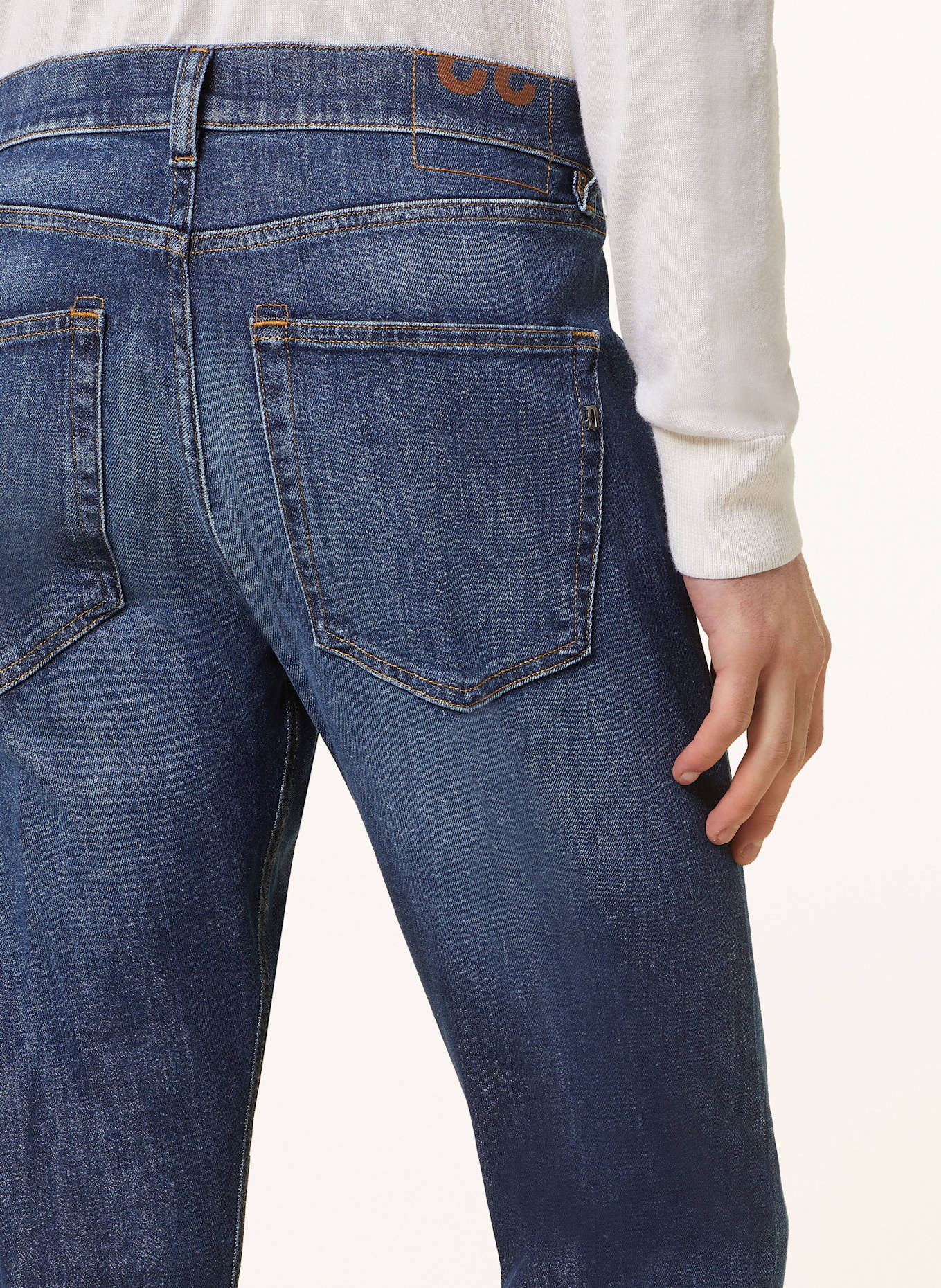 Dondup Jeans ICON Slim Fit: 800 MID BLUE