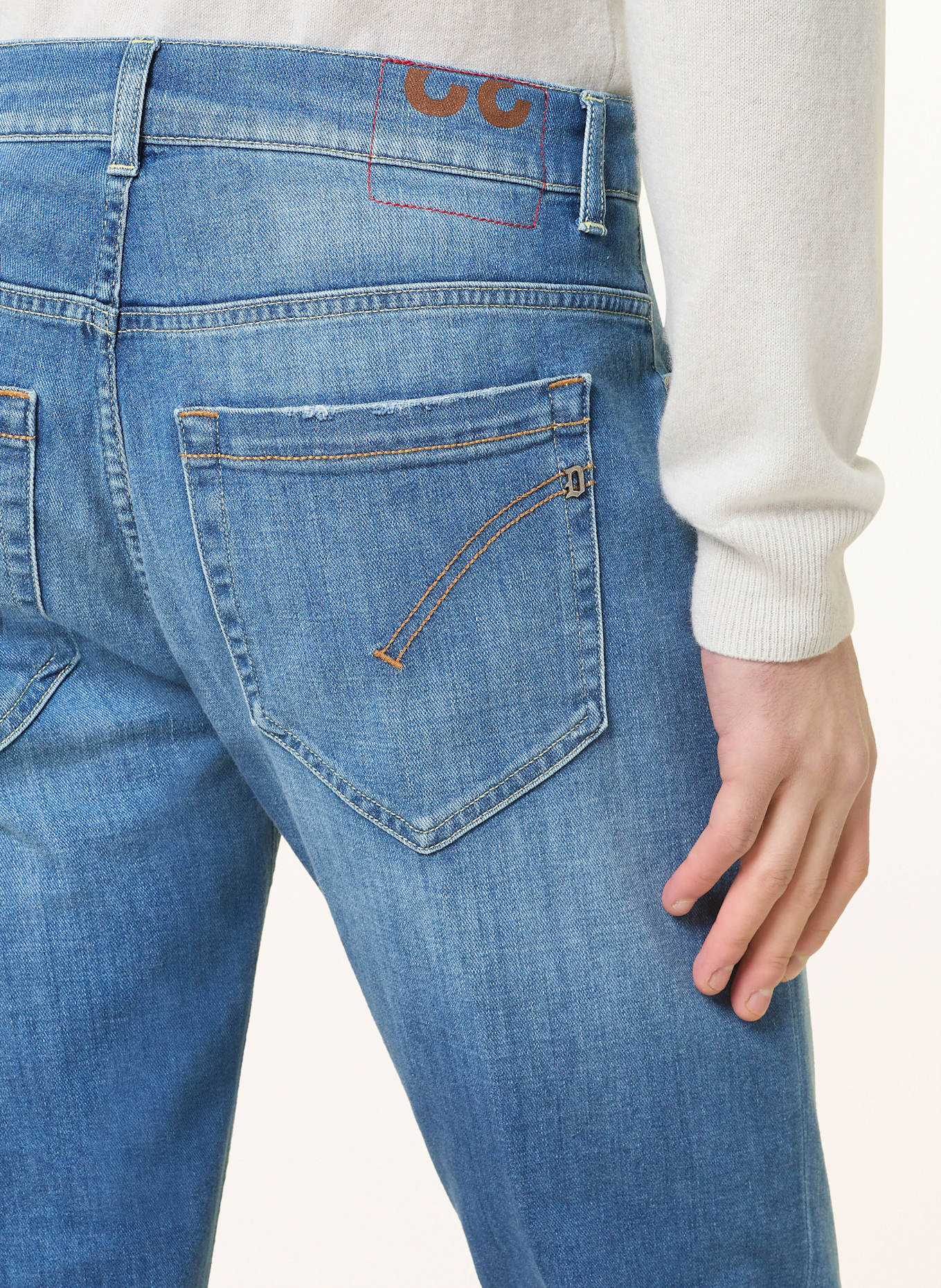 Dondup Jeans GEORGE Skinny Fit: 800 MID BLUE
