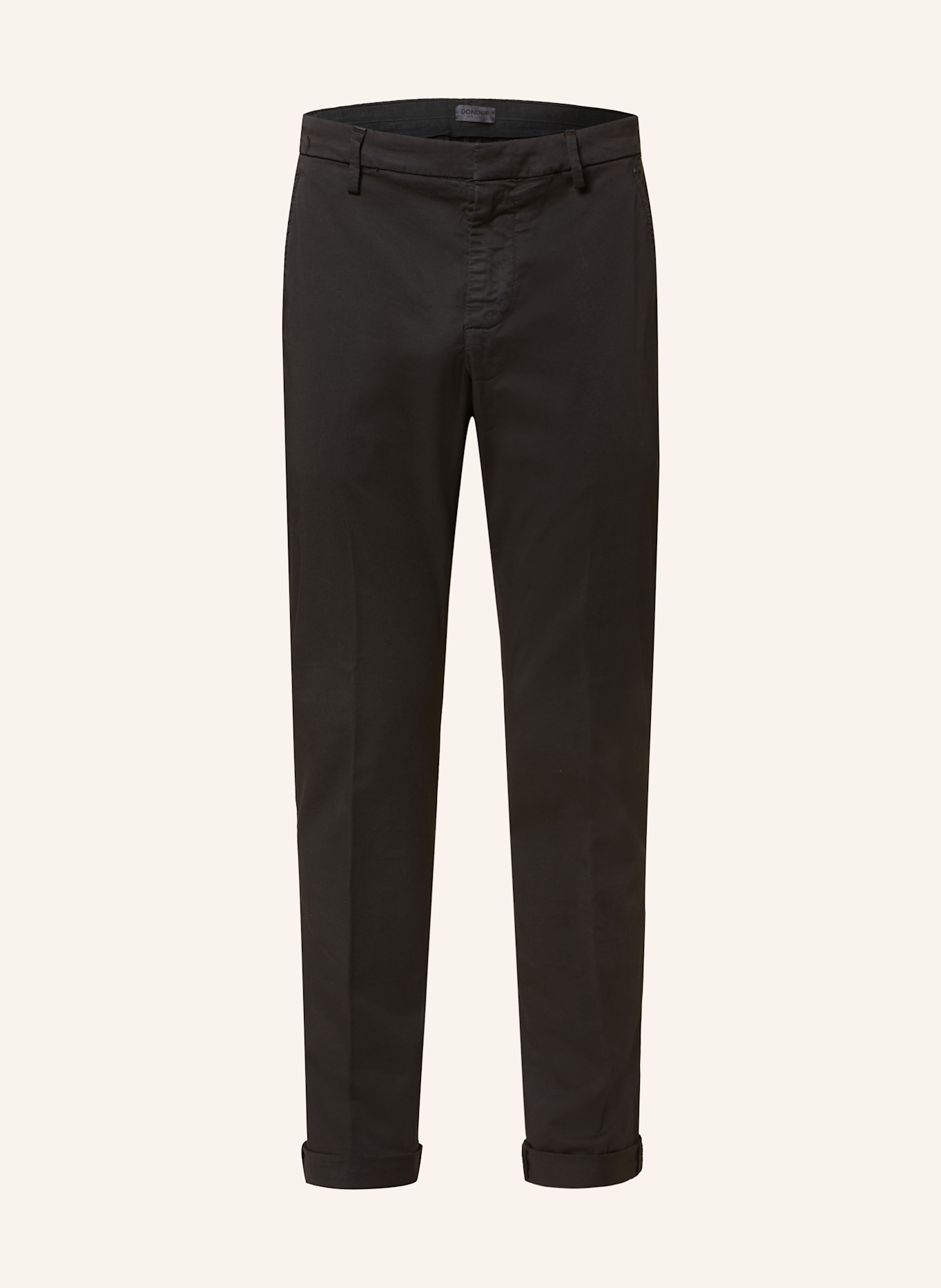 Dondup Chino GAUBERT Slim Fit: SCHWARZ