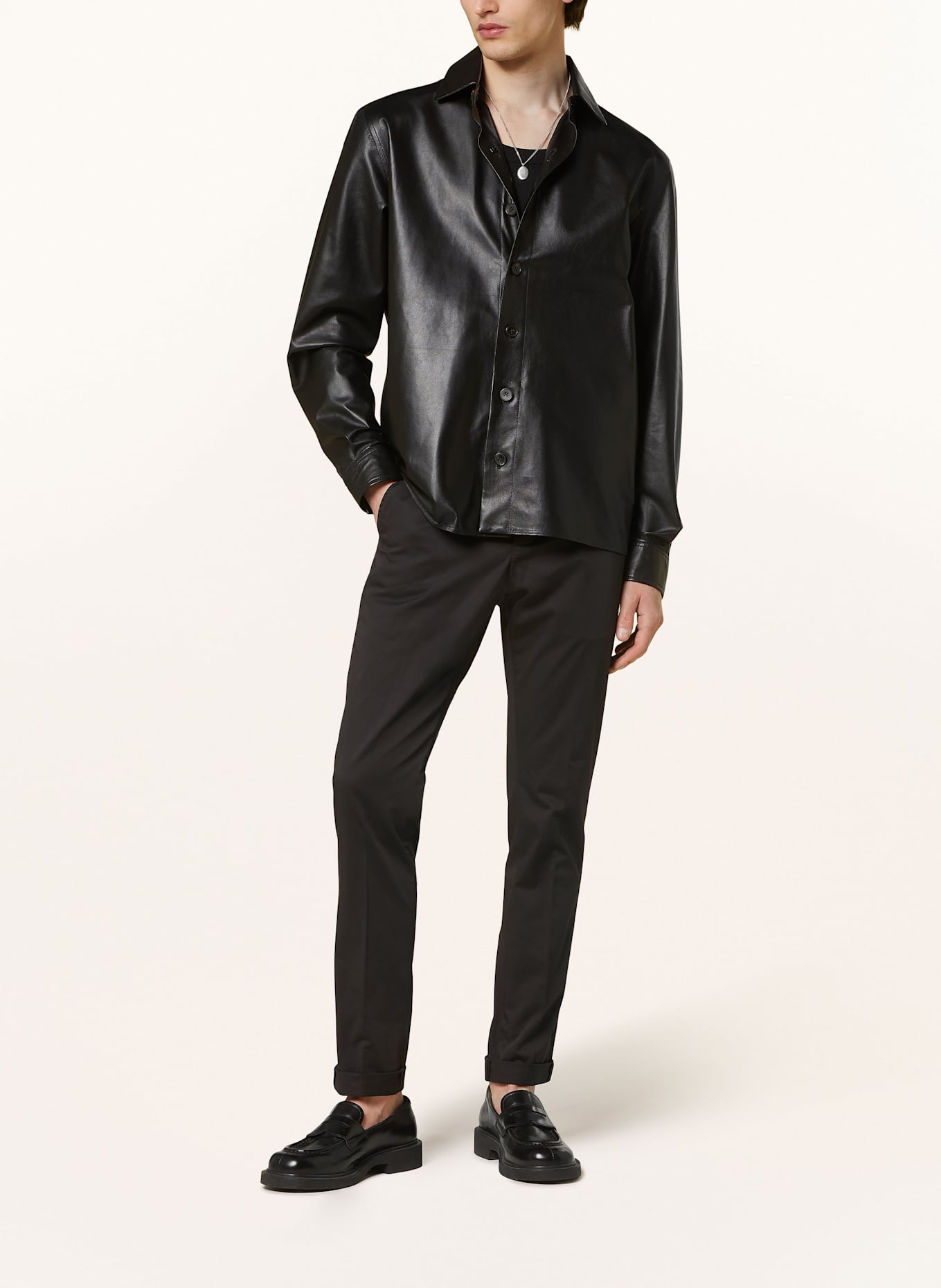 Dondup Chino GAUBERT Slim Fit: SCHWARZ