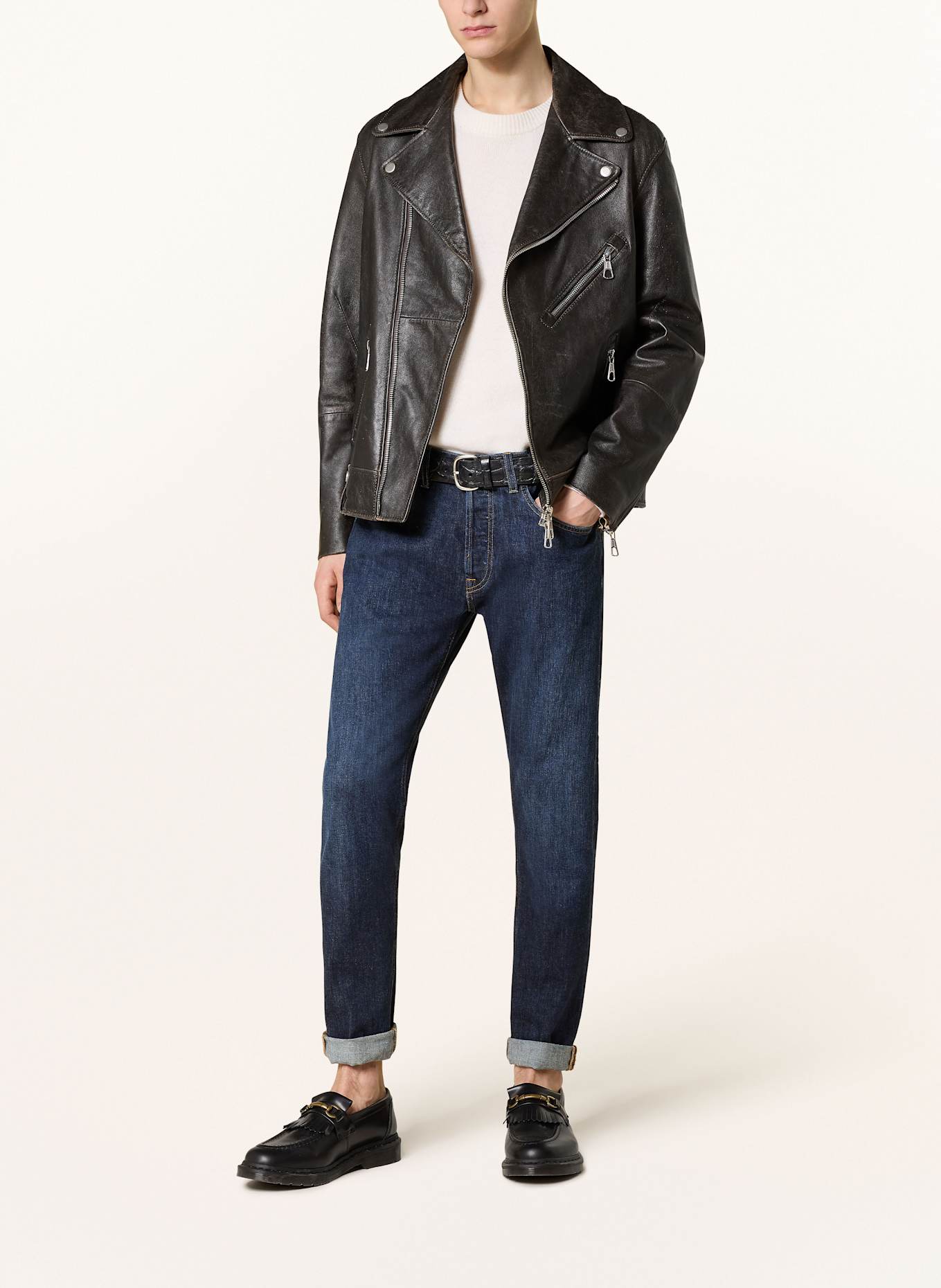 Dondup Jeans ICON Regular Fit: 800 Dark Blue