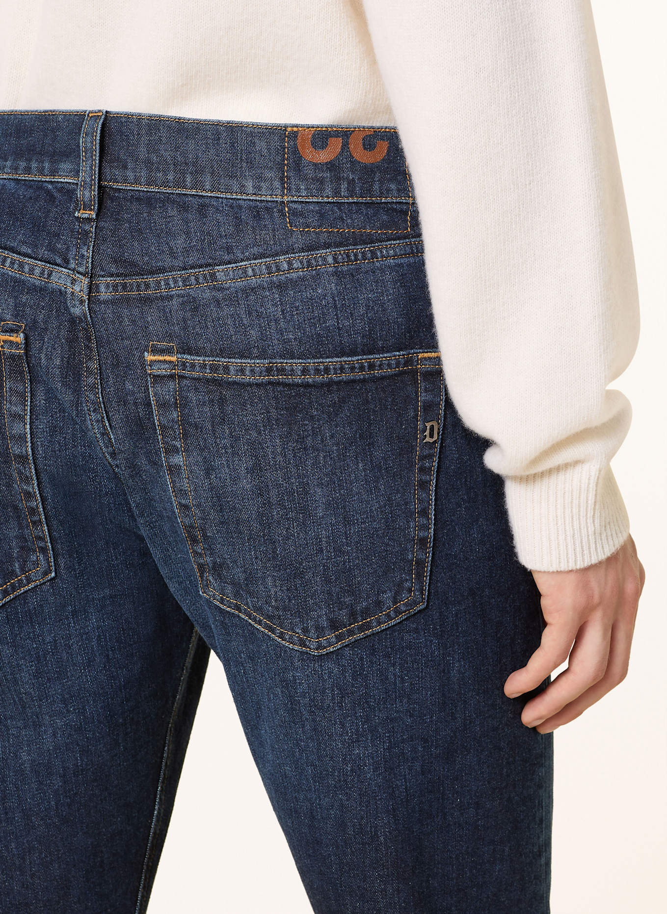 Dondup Jeans ICON Regular Fit: 800 Dark Blue