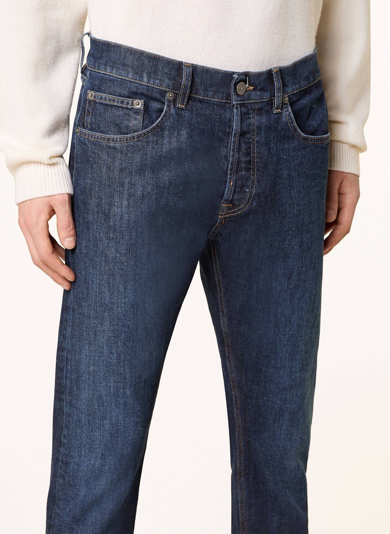 Dondup Jeans ICON Regular Fit: 800 Dark Blue