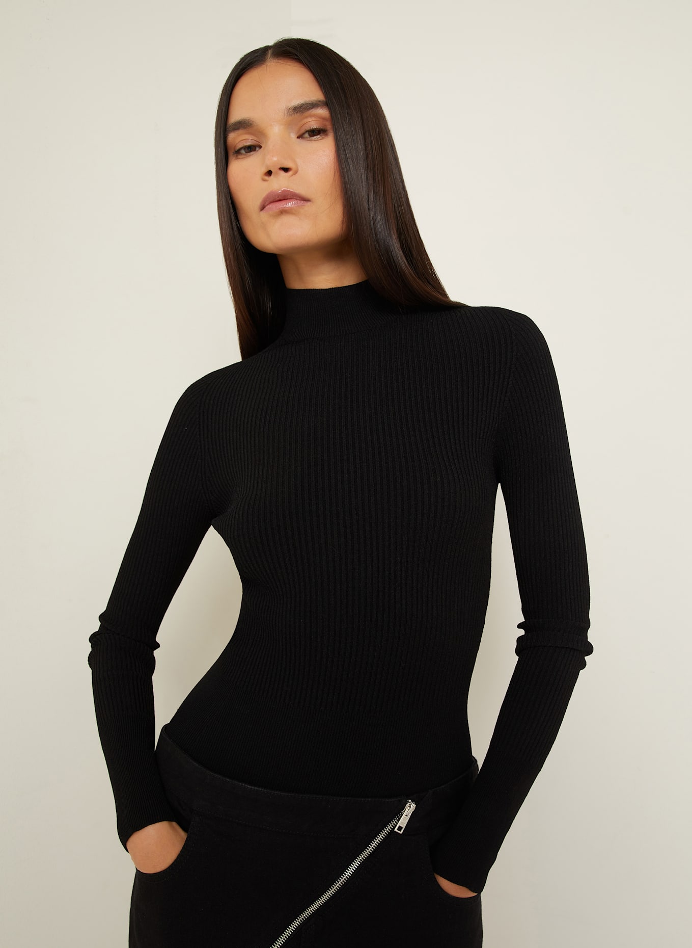 ALAÏA String-Body: SCHWARZ