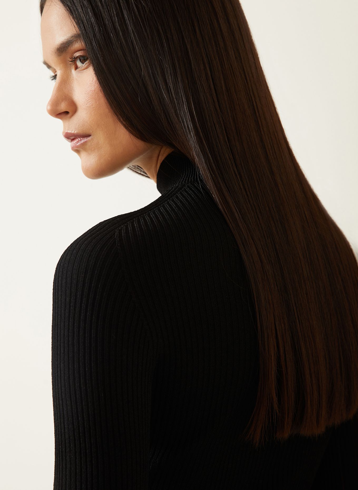 ALAÏA String-Body: SCHWARZ