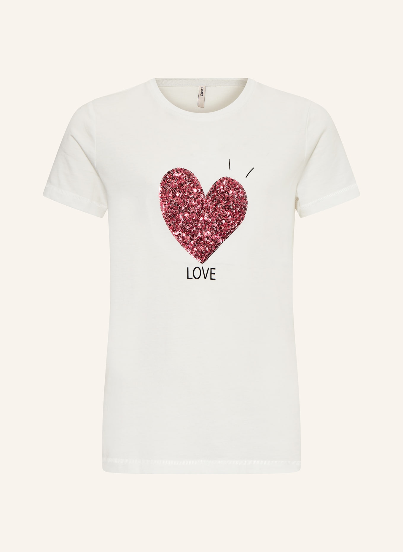 ONLY Tričko: BÍLÁ