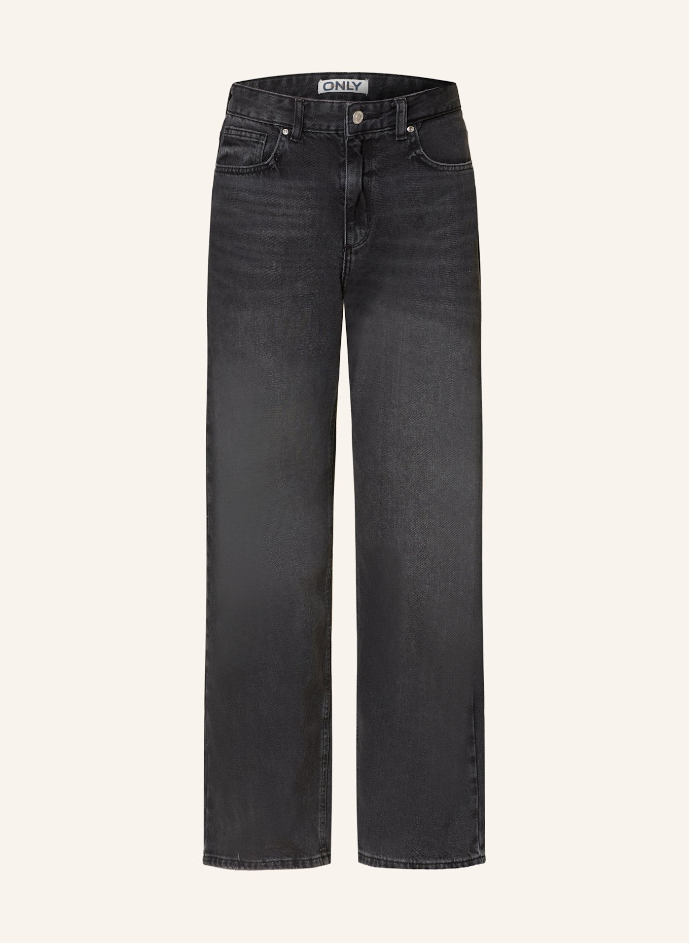 ONLY Straight Jeans: WASHED BLACK
