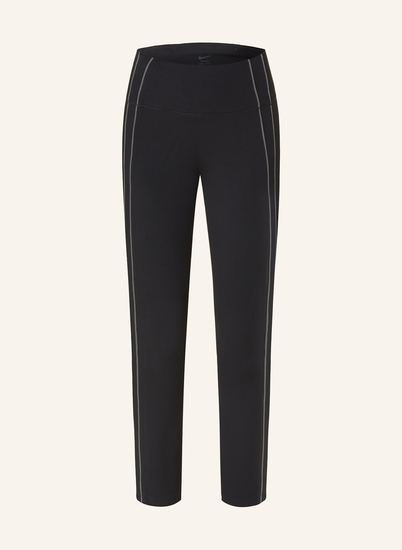 Nike Tights DRI FIT ONE: SCHWARZ / GRAU