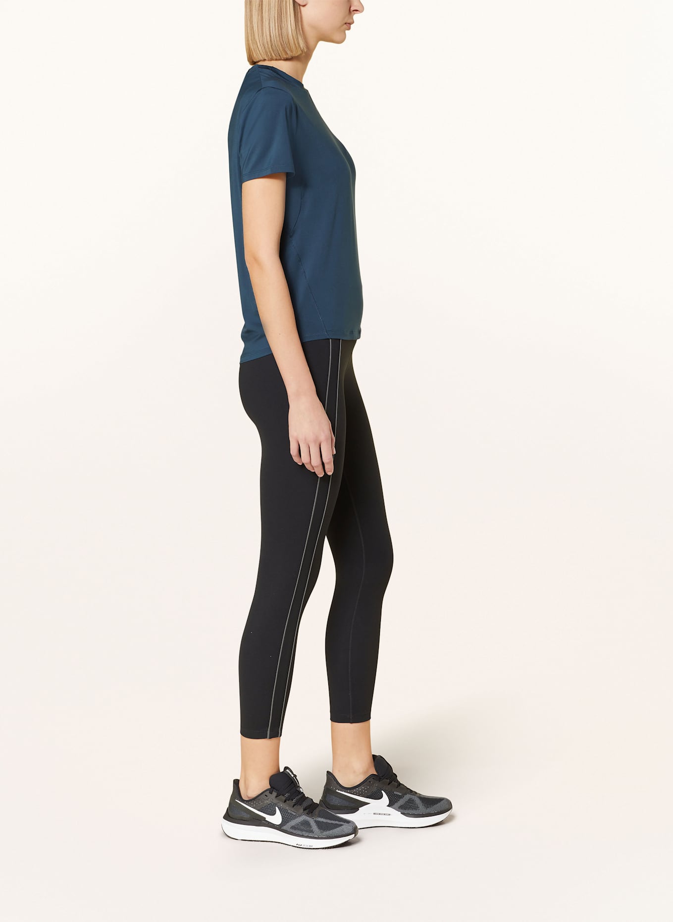 Nike Tights DRI FIT ONE: SCHWARZ / GRAU
