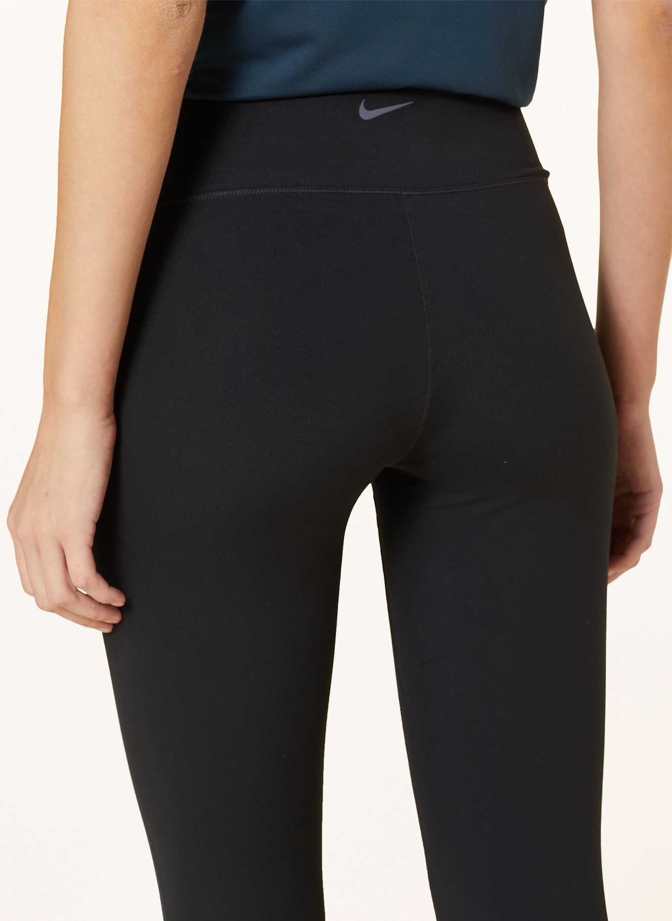 Nike Tights DRI FIT ONE: SCHWARZ / GRAU