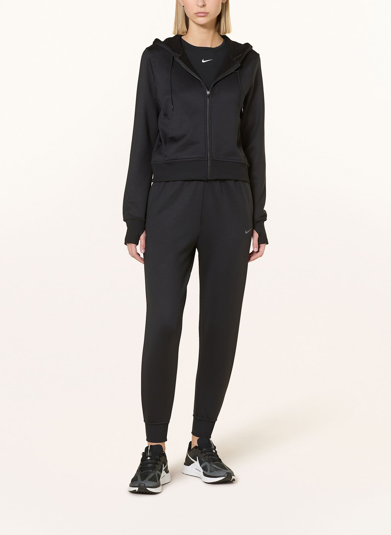 Nike Trainingsjacke THERMA-FIT ONE: SCHWARZ