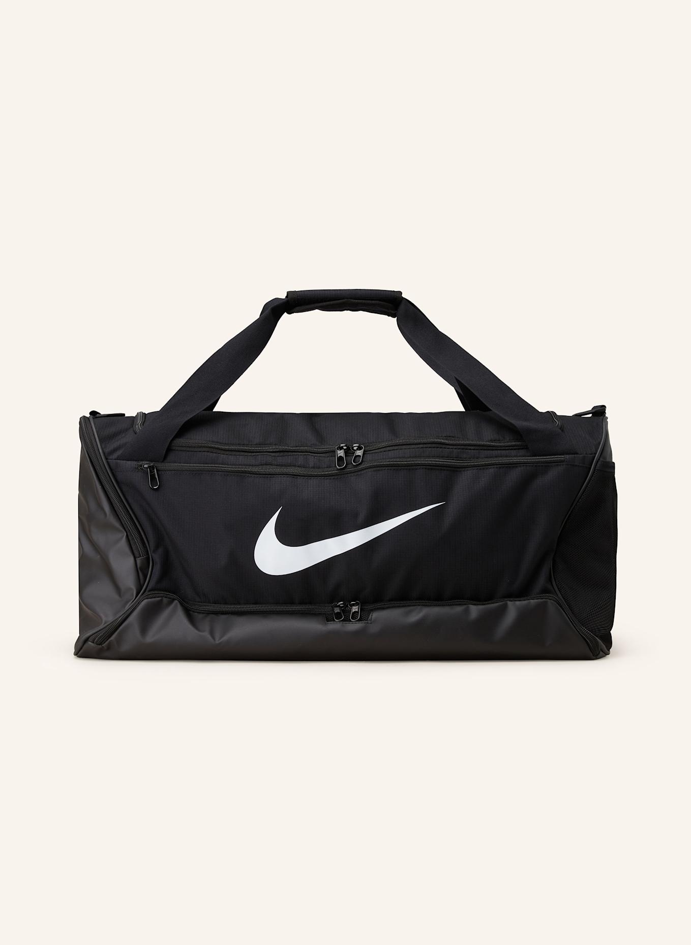 Nike Sporttasche BRASILIA 9.5: SCHWARZ / WEISS