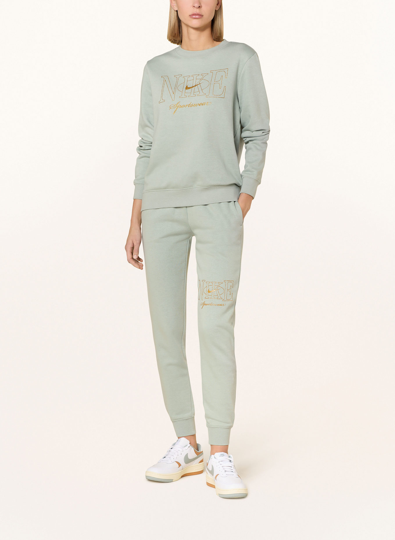 Nike Spodnie dresowe CLUB: JASNOZIELONY