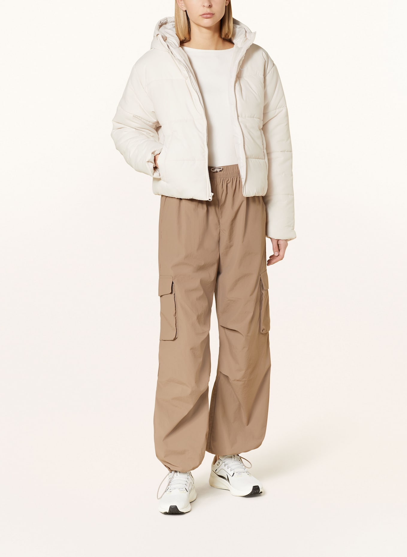 Nike Steppjacke SPORTSWEAR CLASSIC: ECRU