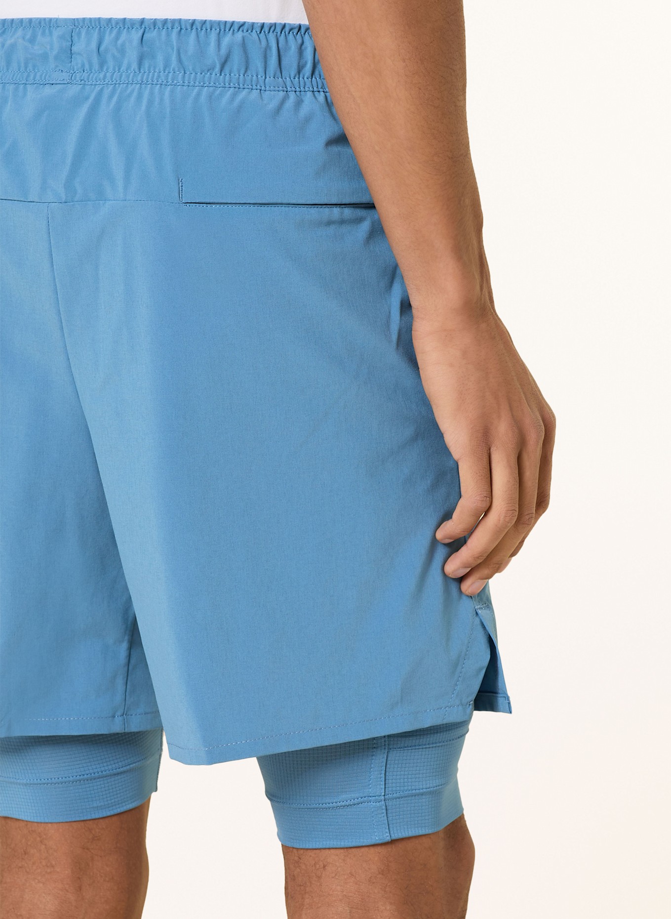 Nike 2-in-1-Trainingsshorts UNLIMITED: BLAU