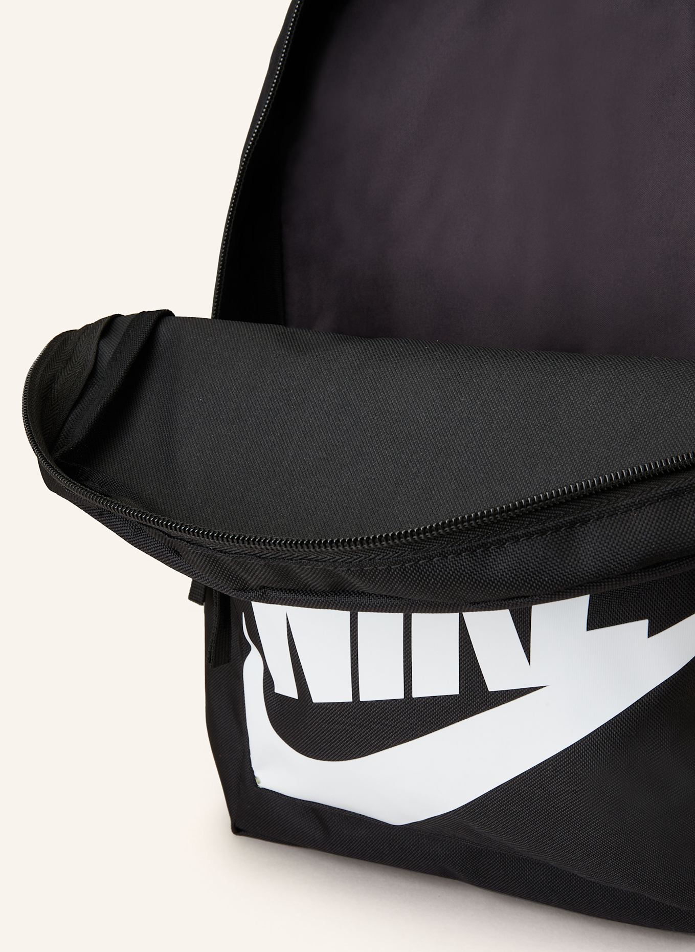 Nike Plecak: CZARNY / BIAŁY