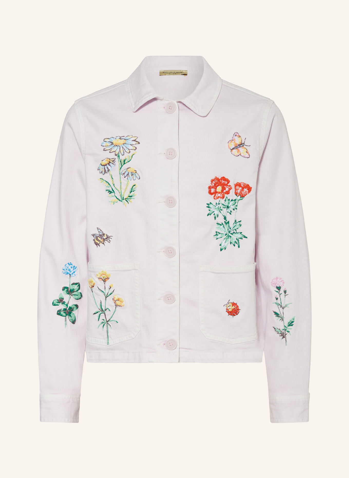 STELLA McCARTNEY KIDS Denim jacket: 517 WISTERIA
