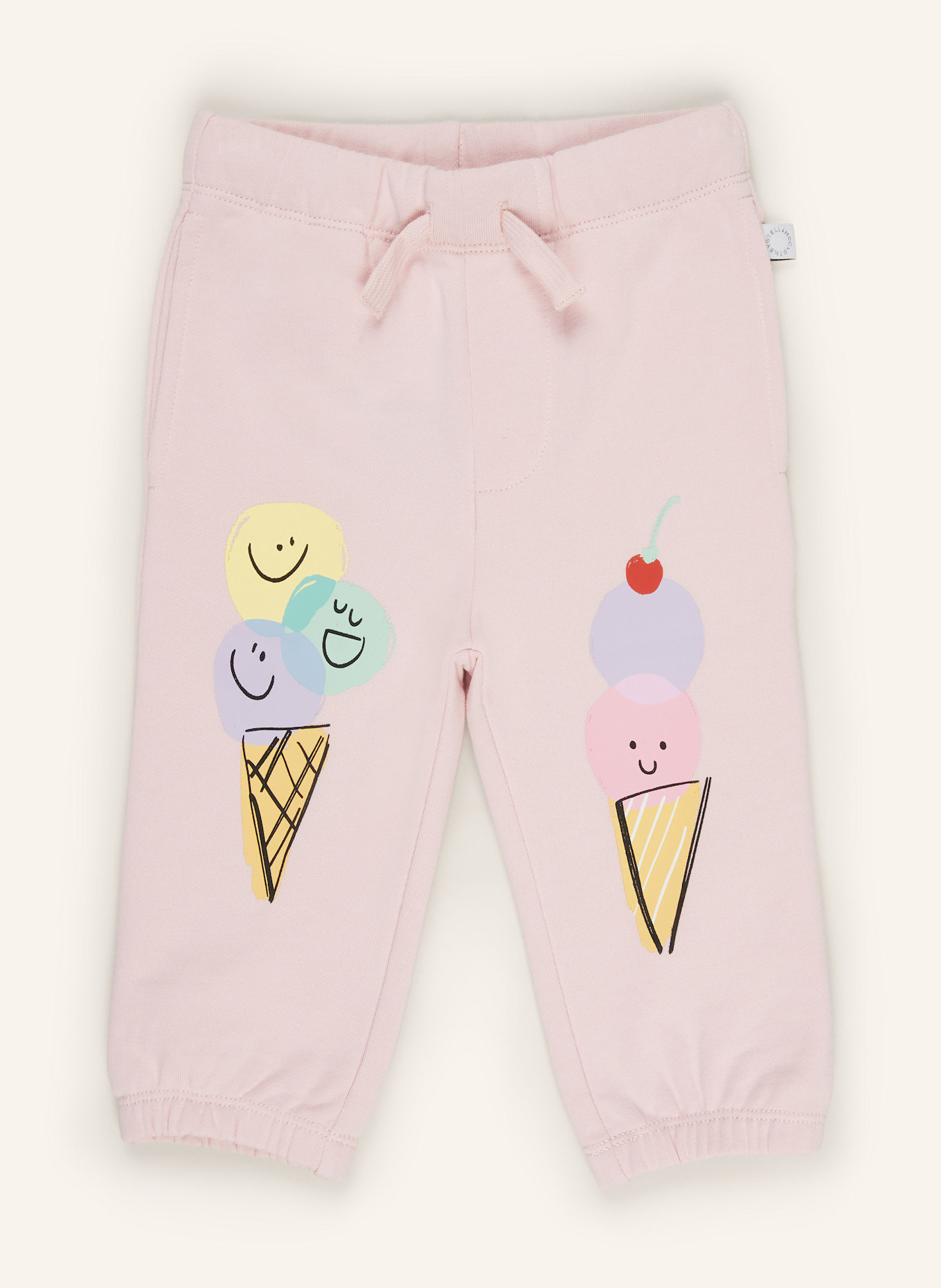 STELLA McCARTNEY KIDS Sweatpants: HELLROSA/ GELB/ HELLGRÜN