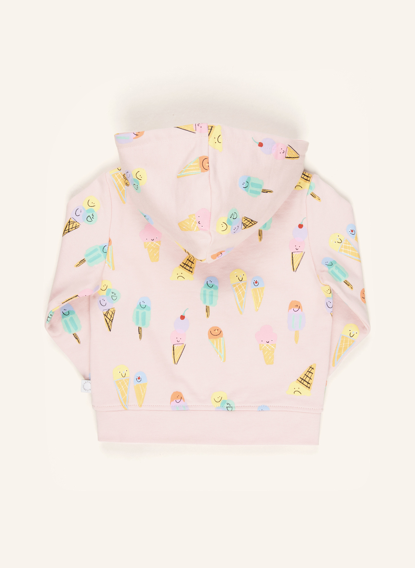 STELLA McCARTNEY KIDS Sweatjacke: HELLROSA/ MINT
