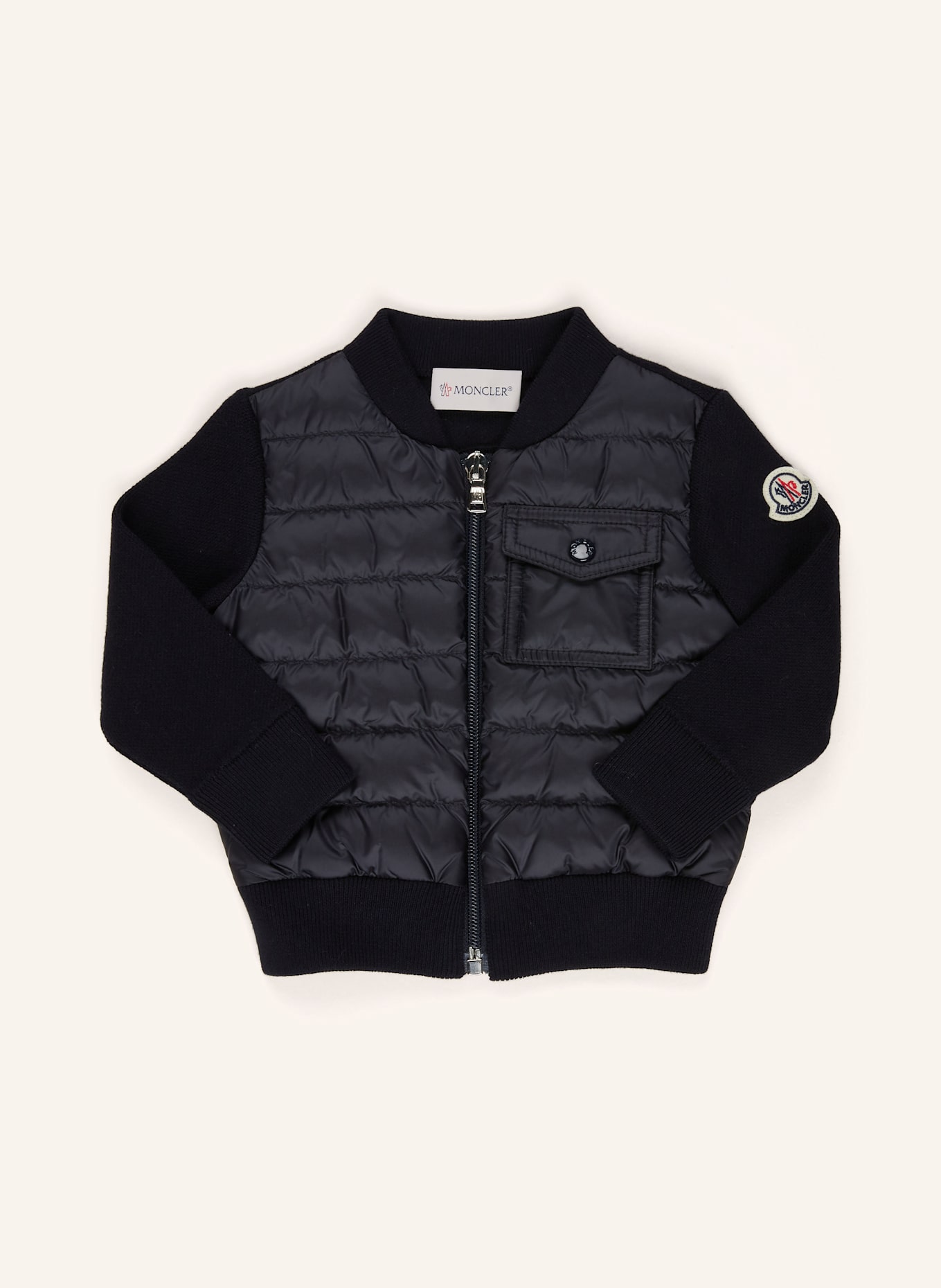 MONCLER enfant Daunenjacke: DUNKELBLAU
