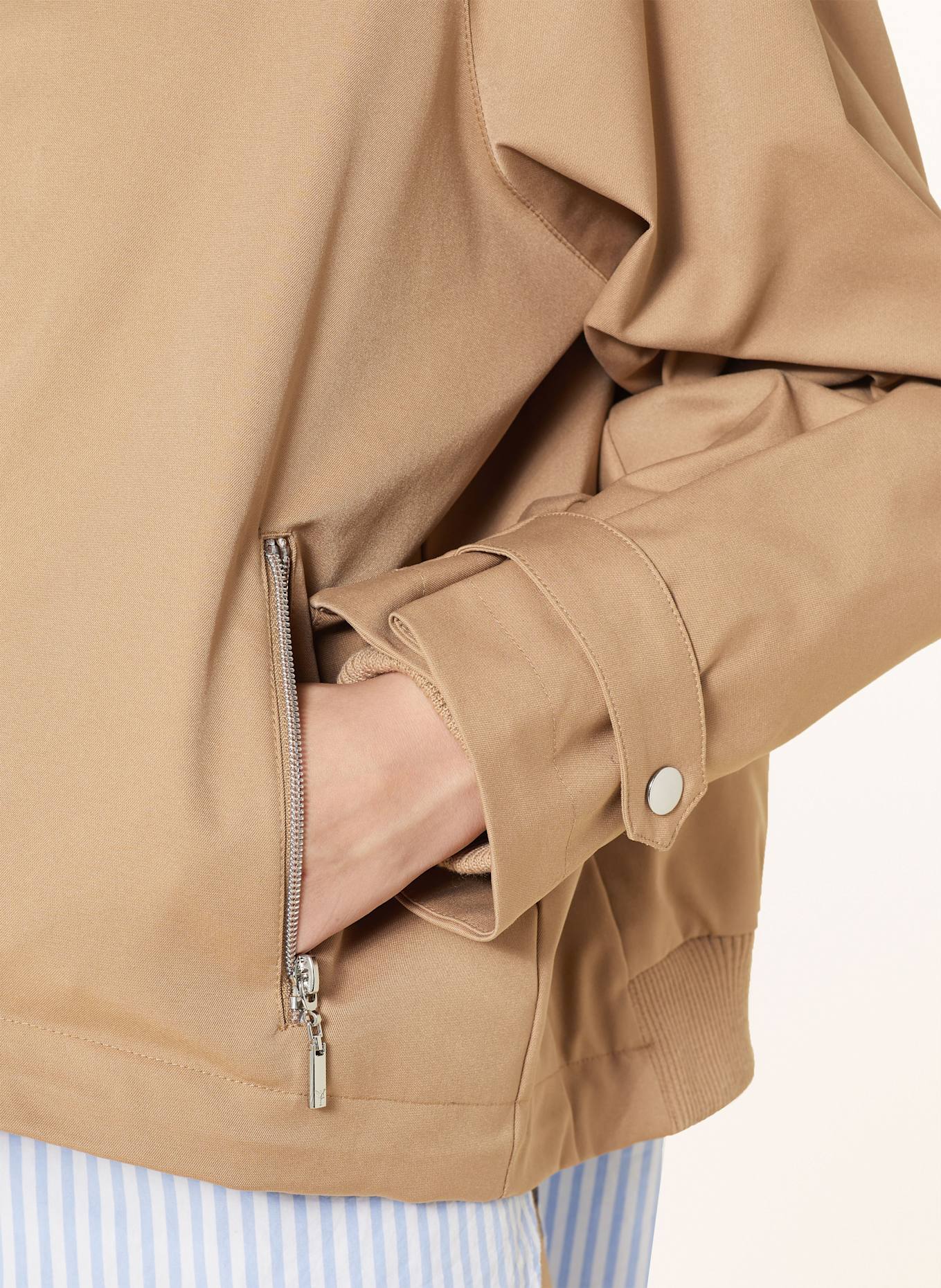 monari Jacket: CAMEL