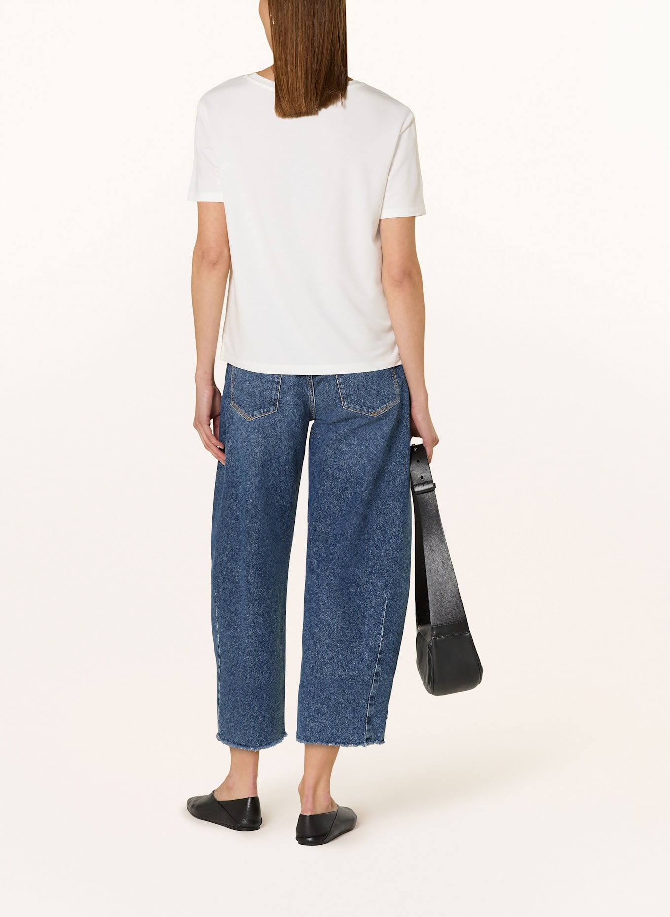 monari Tričko s ozdobnými kamínky: BÍLÁ / ČERNÁ / TMAVĚ MODRÁ