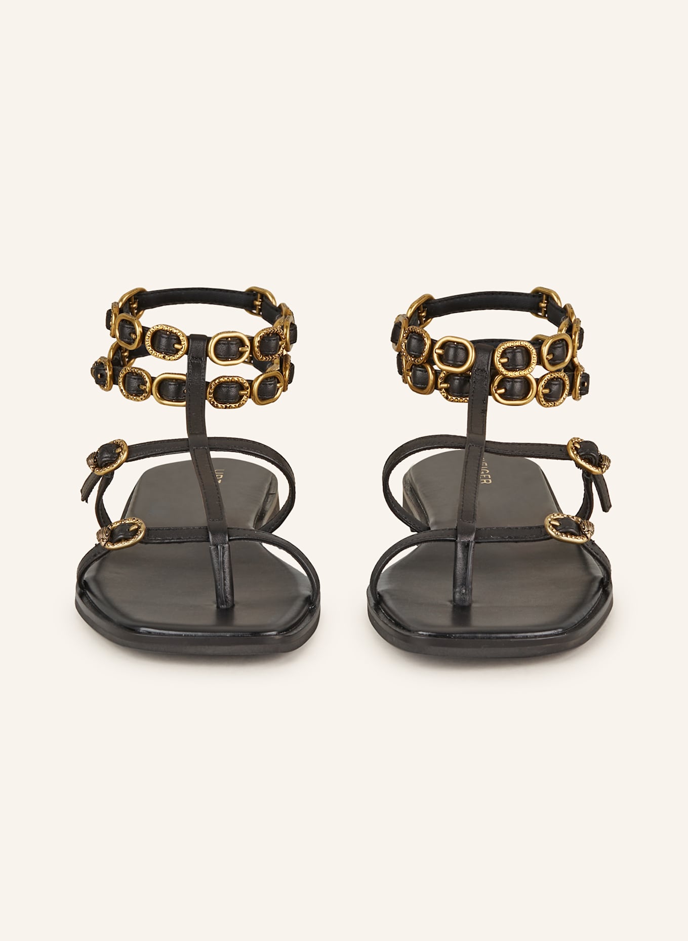 KURT GEIGER Sandalen REGENT: SCHWARZ