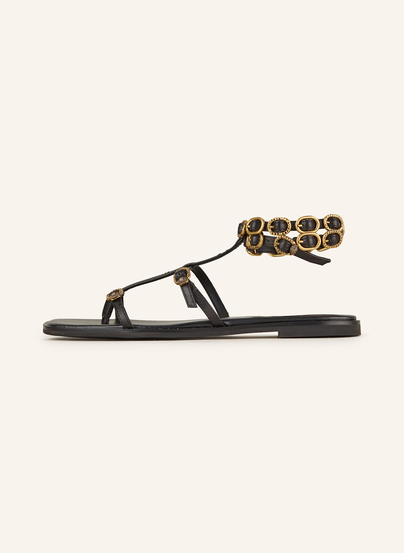 KURT GEIGER Sandalen REGENT: SCHWARZ