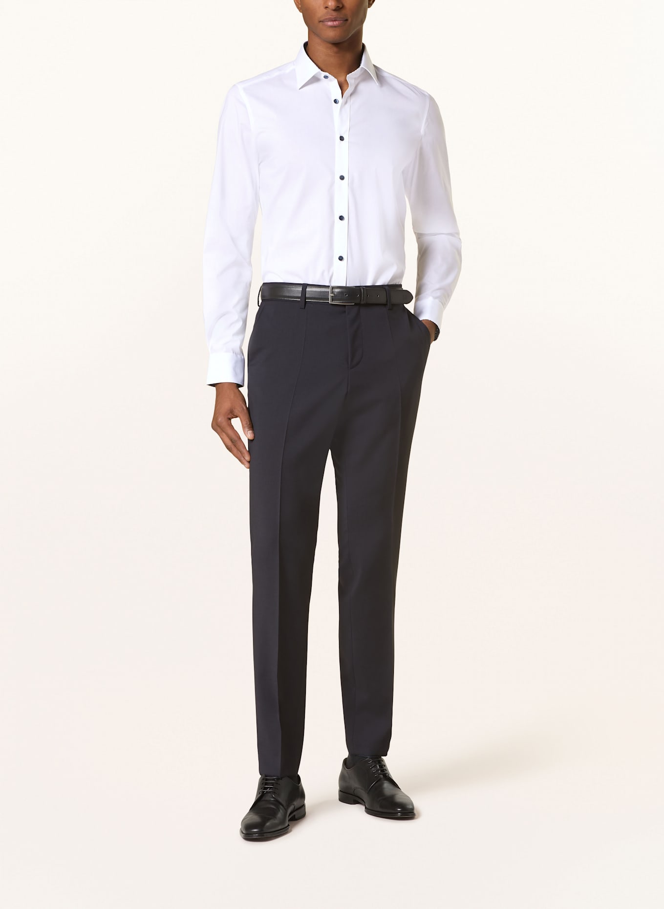 OLYMP Hemd Level Five body fit: WEISS