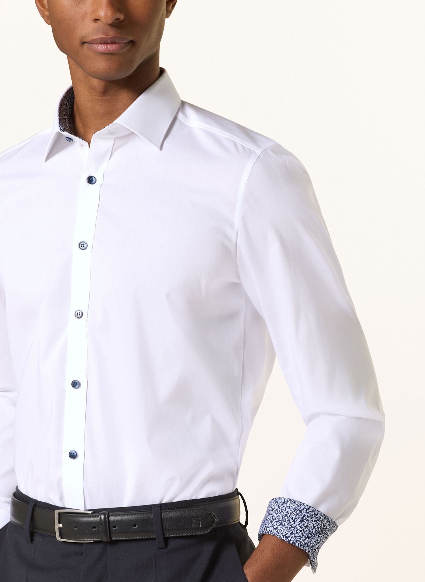 OLYMP Hemd Level Five body fit: WEISS