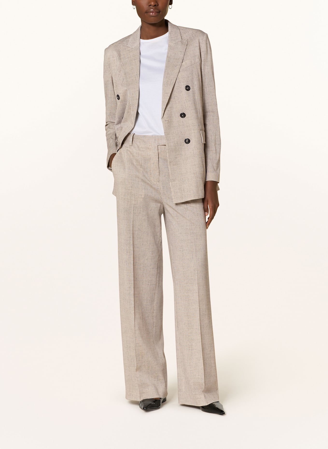 CIRCOLO 1901 Marlenehose: macadamia braun