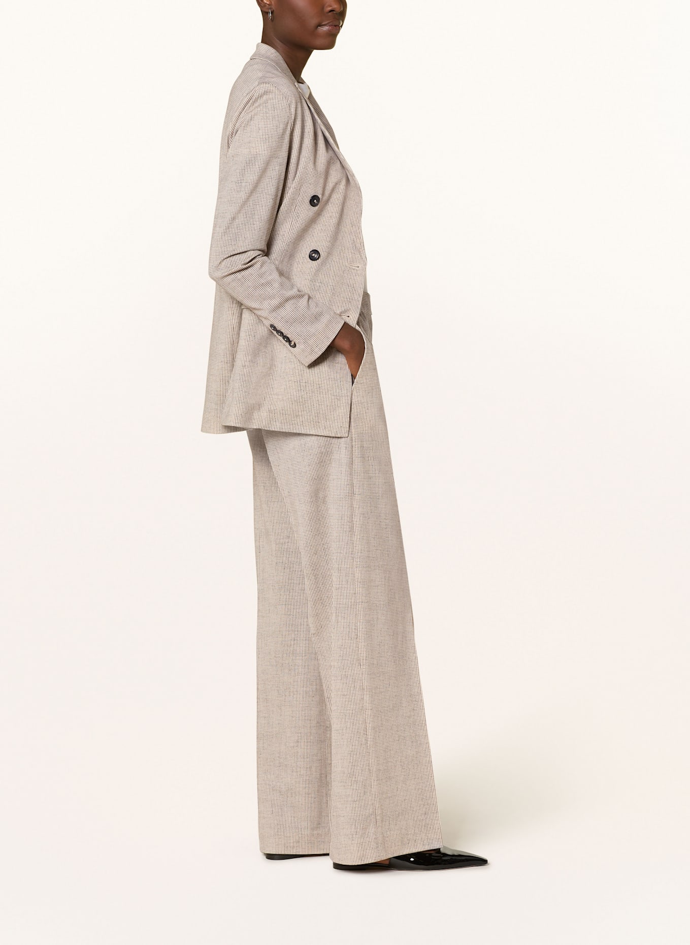 CIRCOLO 1901 Marlenehose: macadamia braun